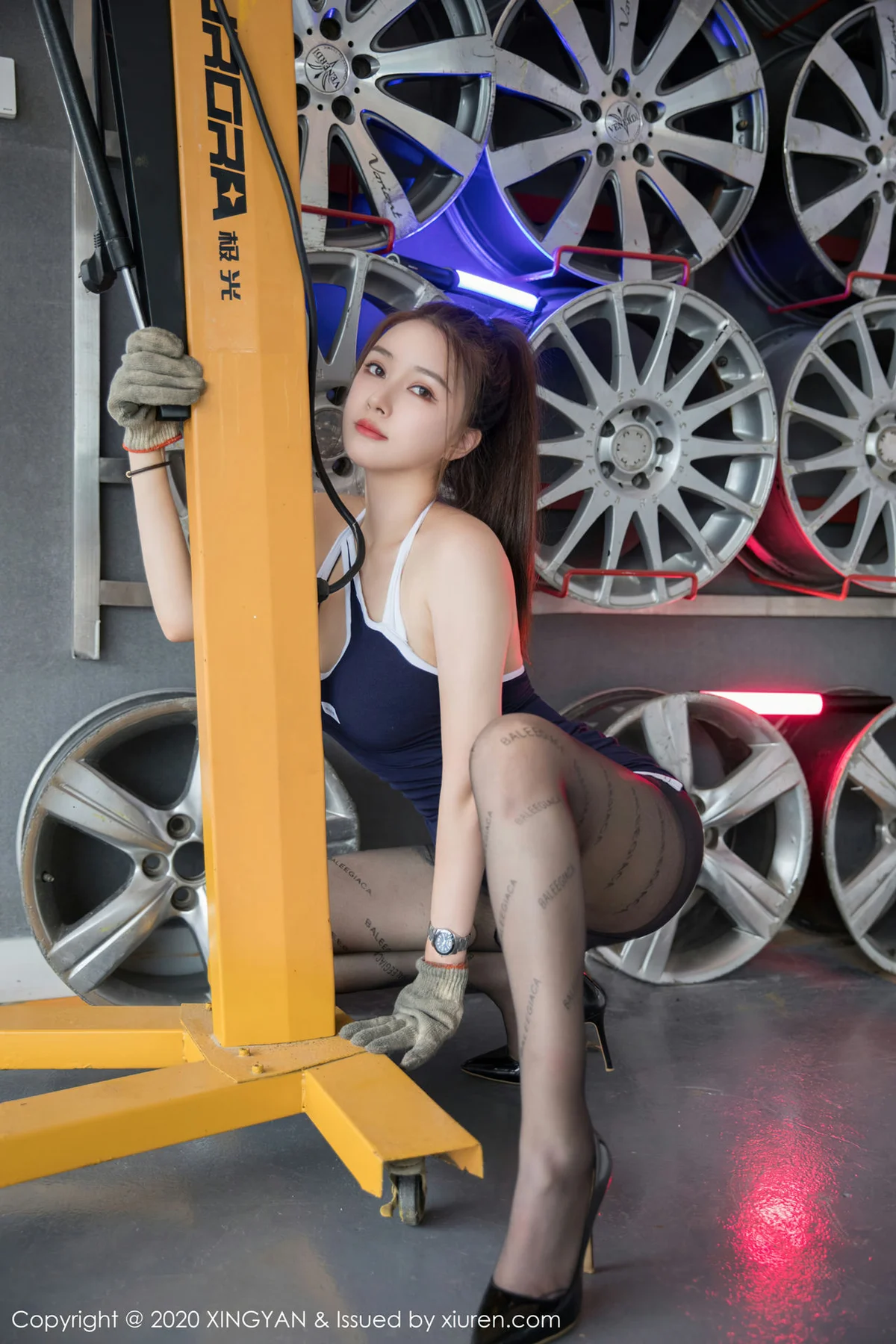 XINGYAN 星颜社 Vol.140 S店汽车修理工 凯竹姐姐 性感写真 - 28