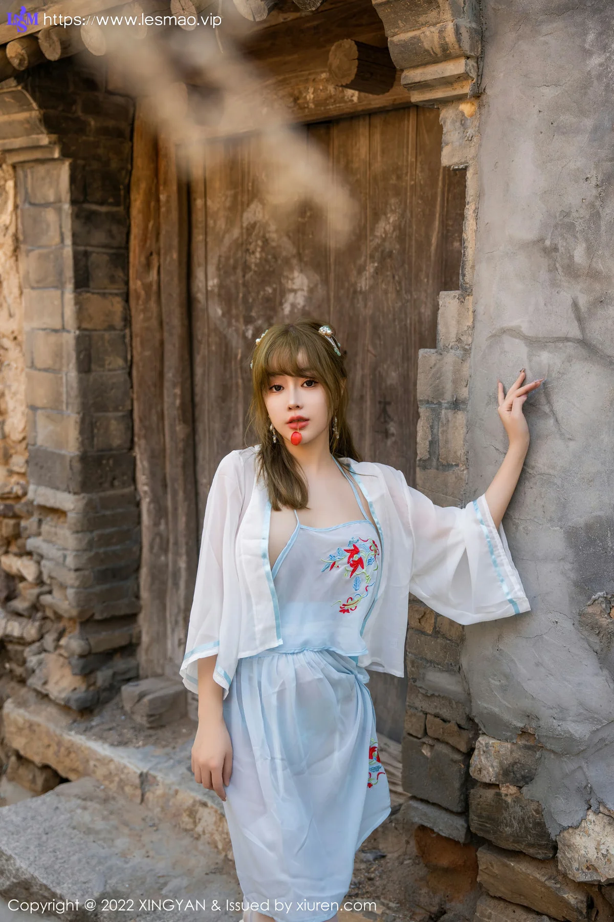 XINGYAN 星颜社 Vol.150 王雨纯 白色轻透古装服饰性感写真1 - 25