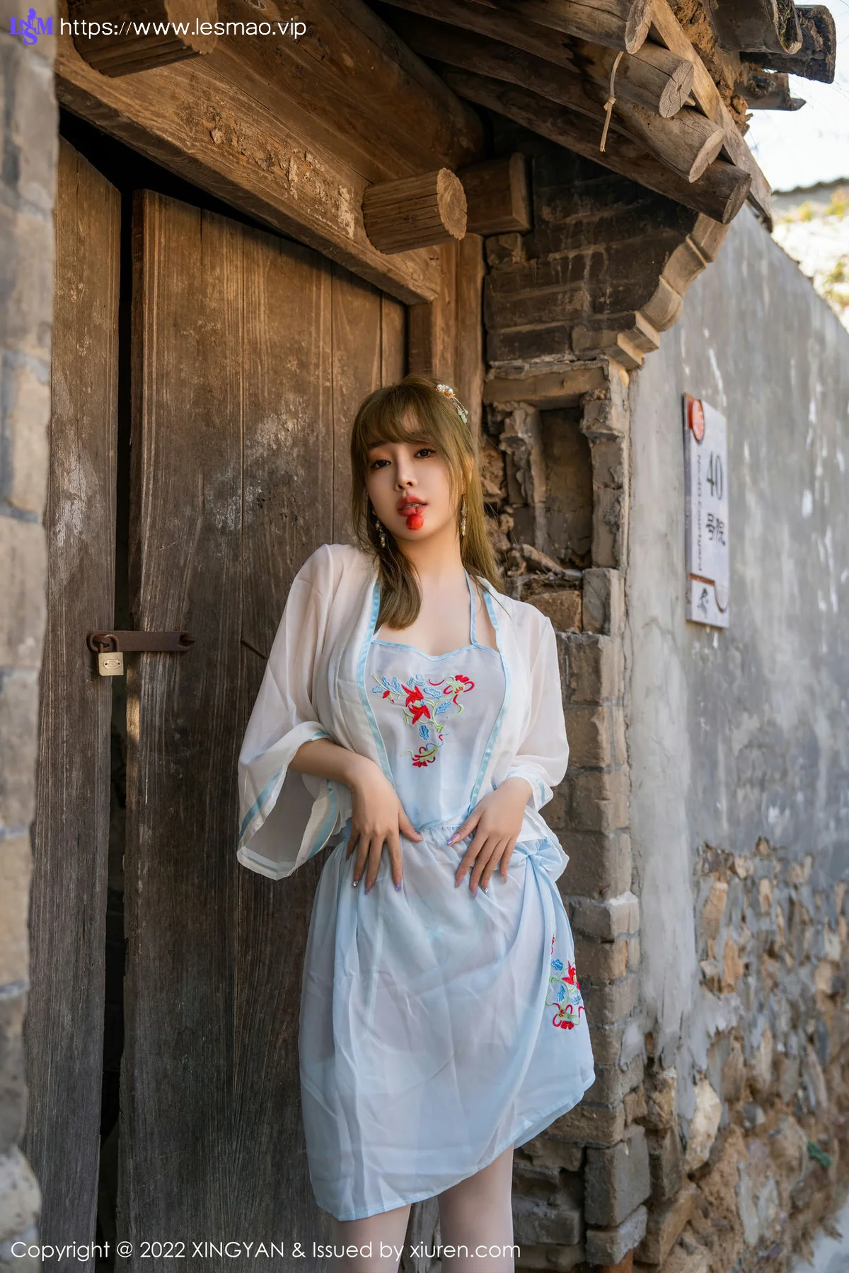 XINGYAN 星颜社 Vol.150 王雨纯 白色轻透古装服饰性感写真1 - 26