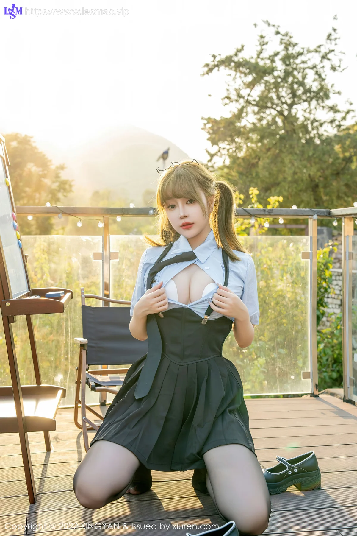 XINGYAN 星颜社 Vol.153 王雨纯 jk制服性感写真1 - 40