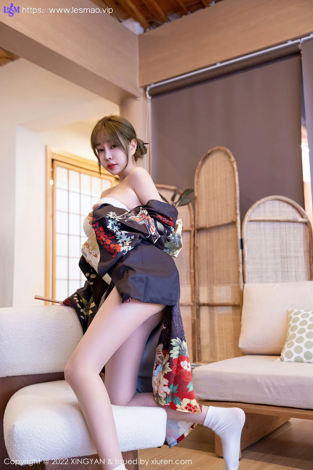 XINGYAN 星颜社 Vol.154 王雨纯 深色日式和服性感写真33 - 13