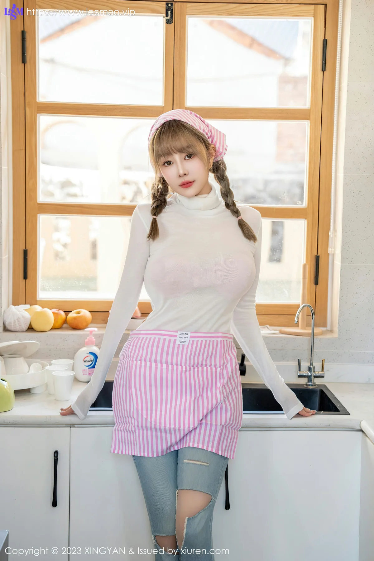 XINGYAN 星颜社 Vol.165 王雨纯 厨娘女仆写真 - 1
