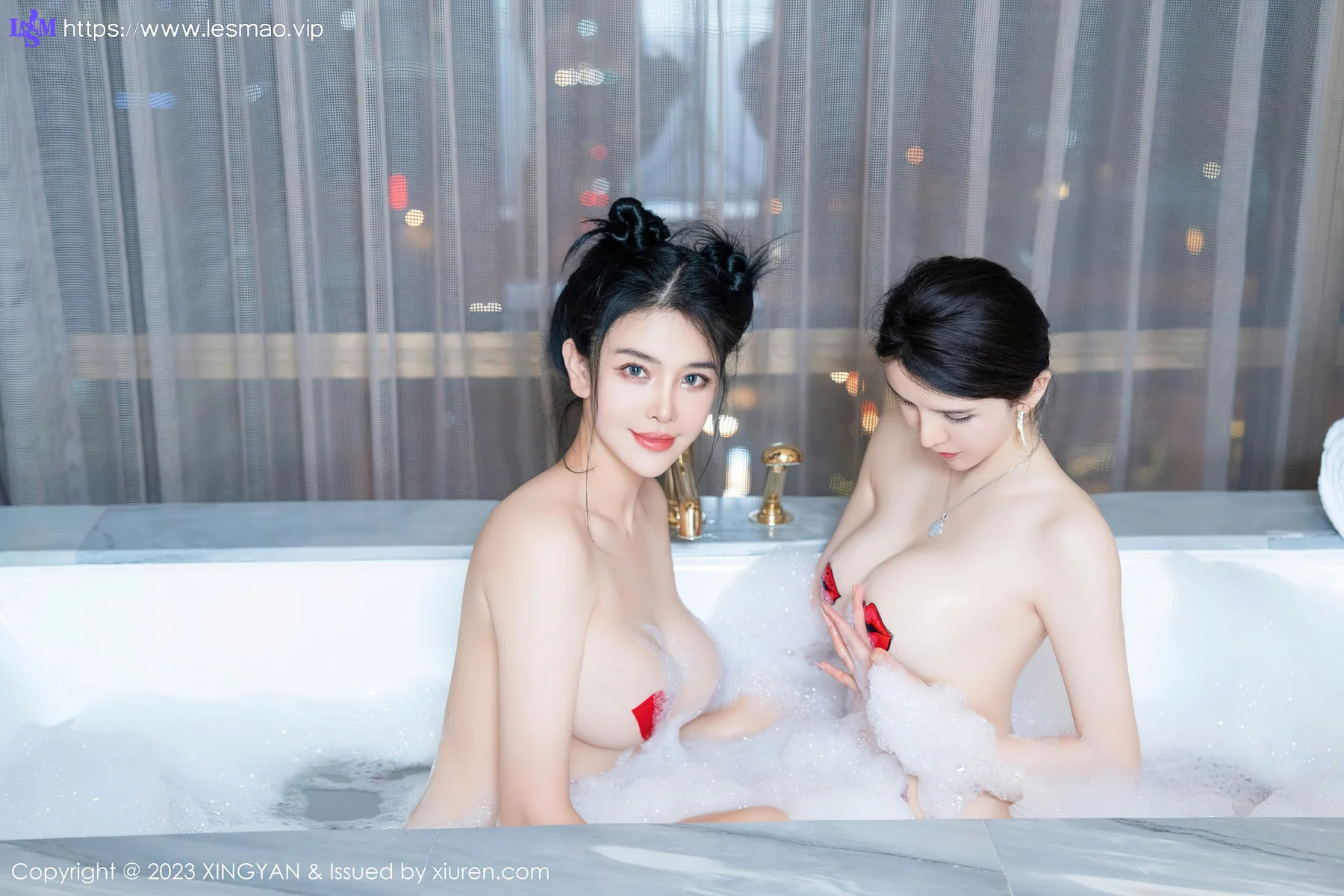 XINGYAN 星颜社 Vol.168 刘钰儿和李丽莎 性感模特合集写真 - 33