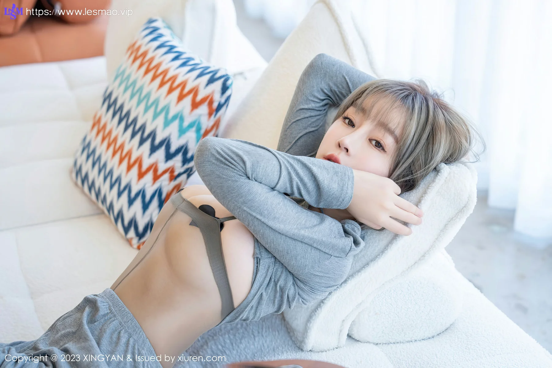 XINGYAN 星颜社 Vol.171 王雨纯 薄纱轻透连体衣写真 - 21