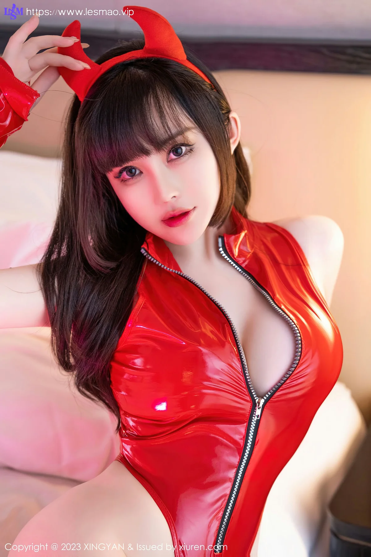 XINGYAN 星颜社 Vol.176 焦糖可可 胶皮连体衣长靴性感写真 - 21
