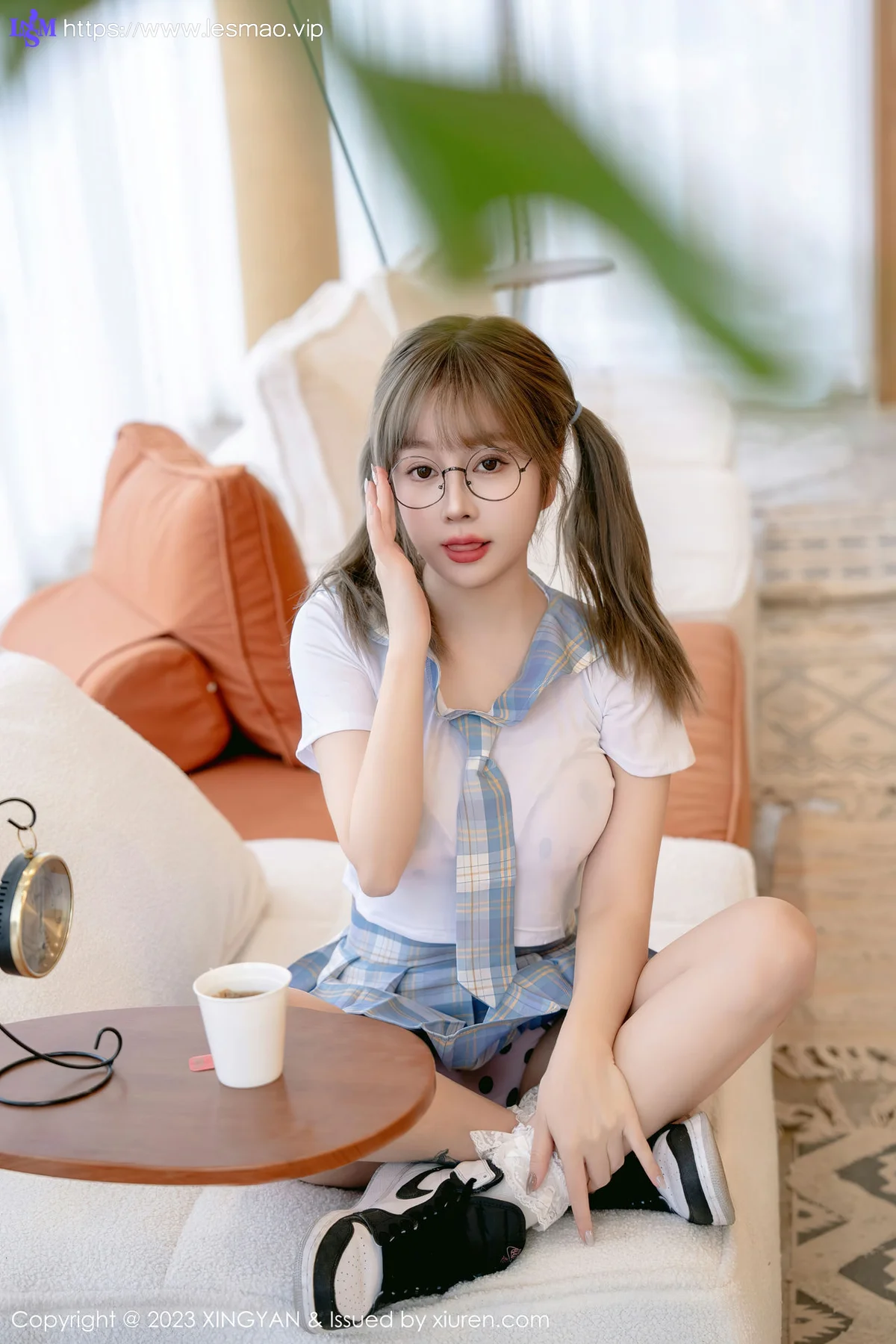 XINGYAN 星颜社 Vol.180 王雨纯 圆点内衣性感写真3 - 11