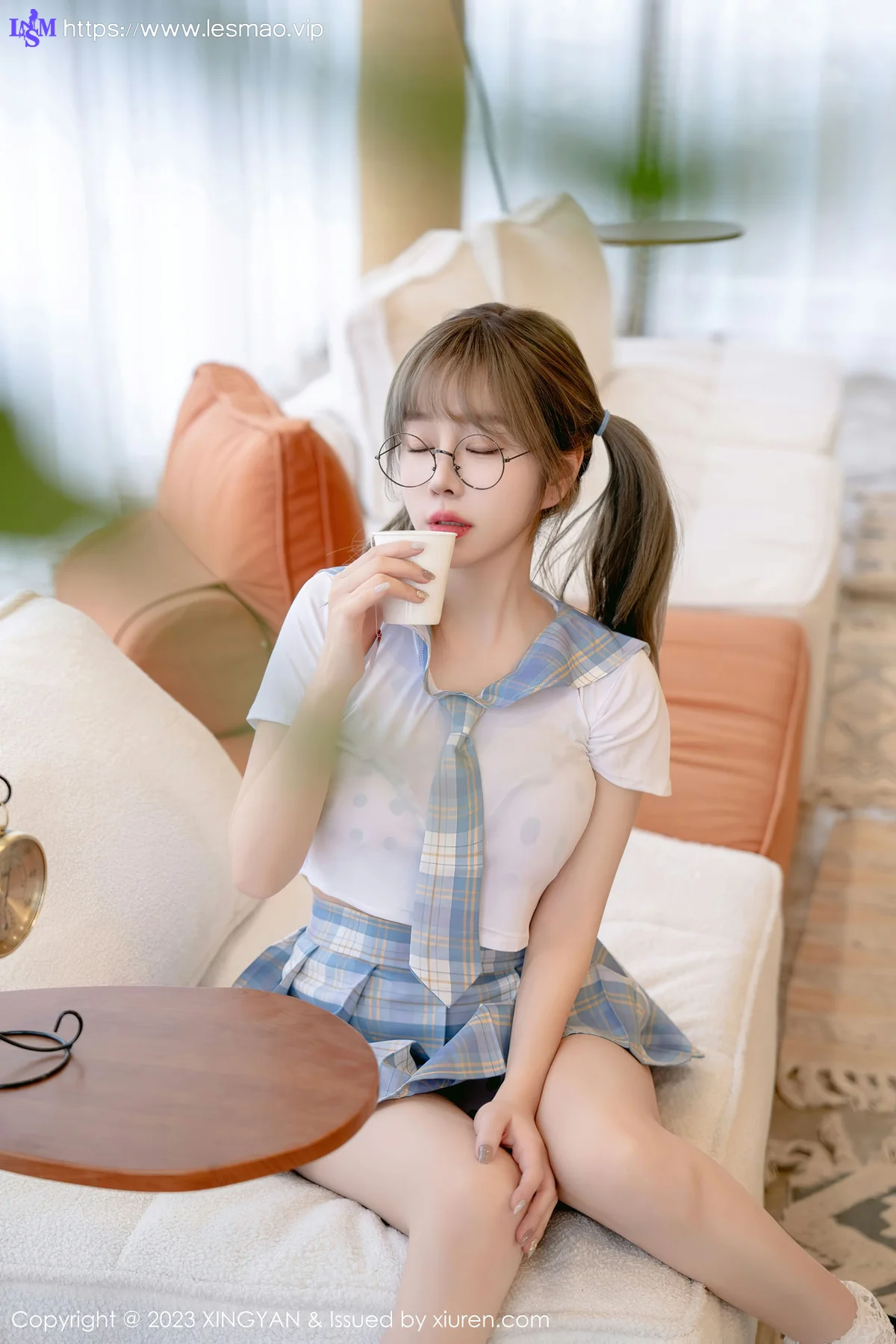 XINGYAN 星颜社 Vol.180 王雨纯 圆点内衣性感写真3 - 12