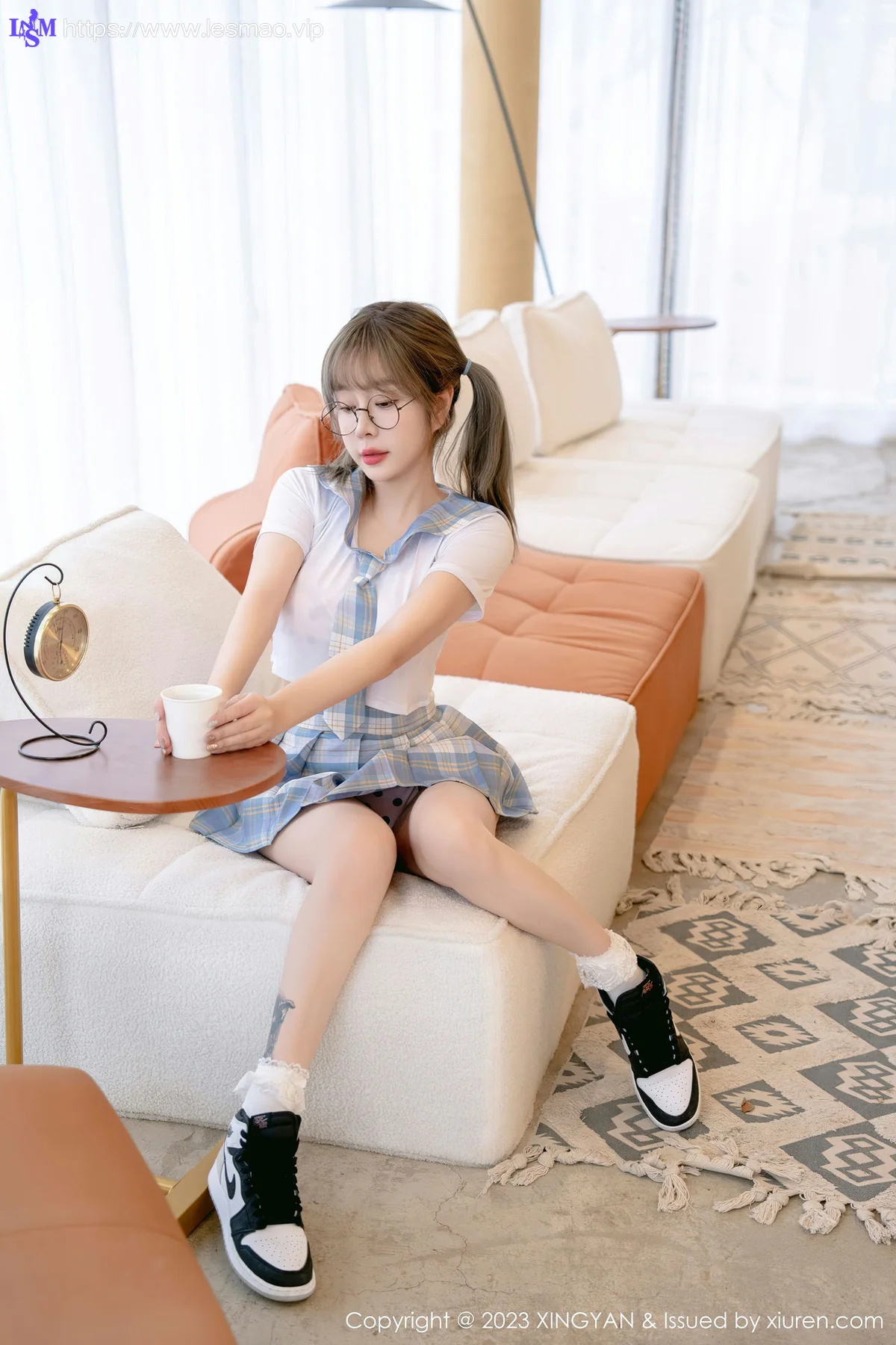 XINGYAN 星颜社 Vol.180 王雨纯 圆点内衣性感写真3 - 14