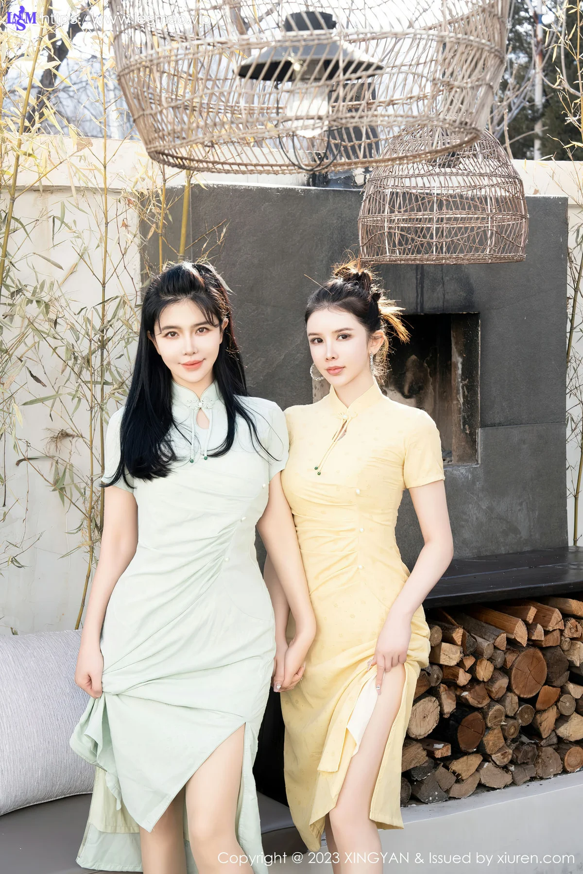 XINGYAN 星颜社 Vol.183 刘钰儿和李丽莎 性感模特合集11 - 13