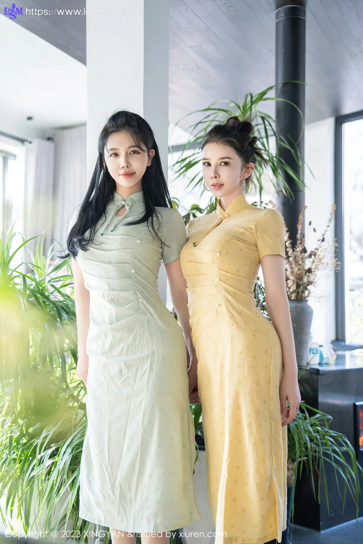 XINGYAN 星颜社 Vol.183 刘钰儿和李丽莎 性感模特合集11 - 14