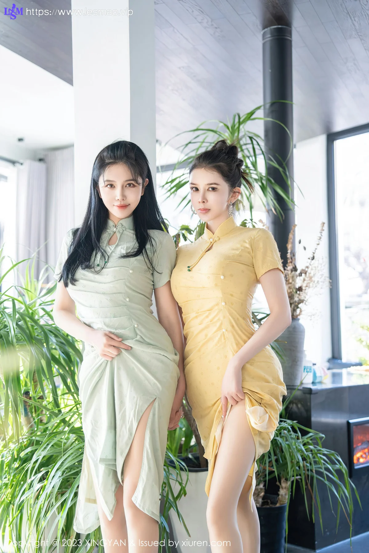 XINGYAN 星颜社 Vol.183 刘钰儿和李丽莎 性感模特合集11 - 15