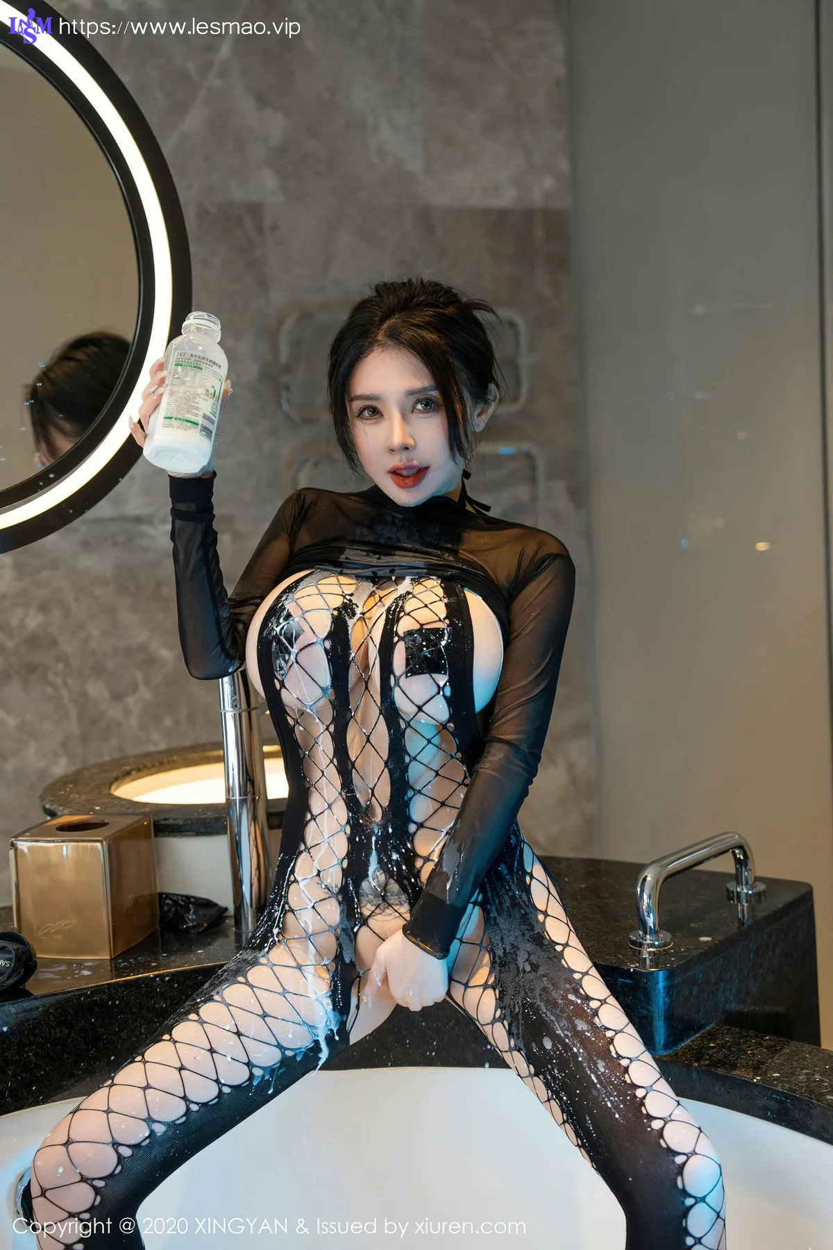 XINGYAN 星颜社 Vol.210 潘娇娇 渔网式连体衣写真1 - 48