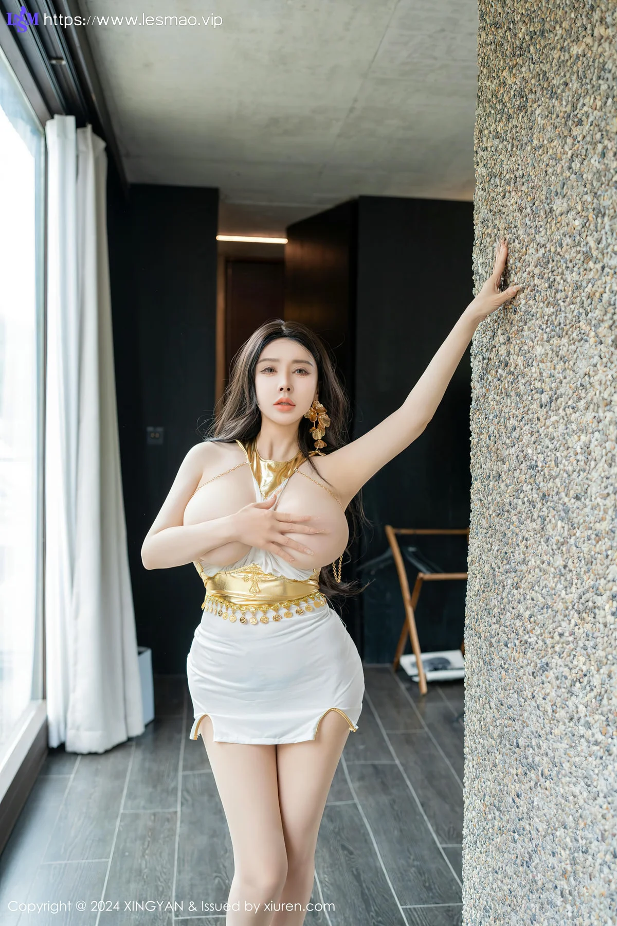 XINGYAN 星颜社 Vol.238 潘思沁 白色连衣短裙性感写真11 - 27