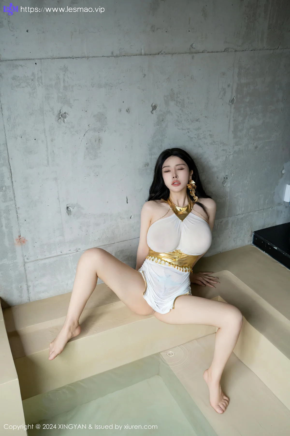 XINGYAN 星颜社 Vol.238 潘思沁 白色连衣短裙性感写真11 - 39
