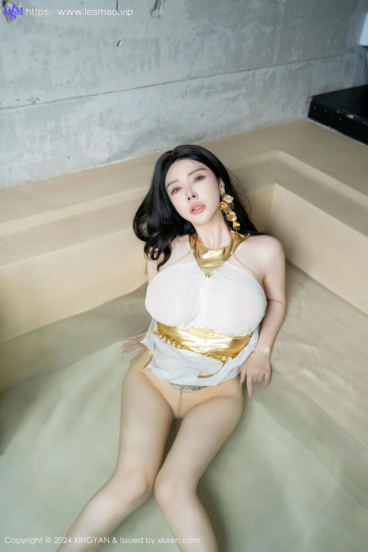 XINGYAN 星颜社 Vol.238 潘思沁 白色连衣短裙性感写真11 - 47