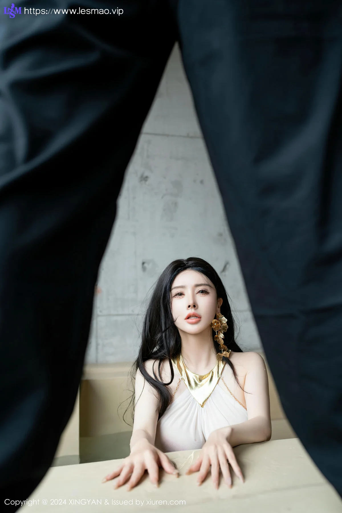XINGYAN 星颜社 Vol.238 潘思沁 白色连衣短裙性感写真11 - 50