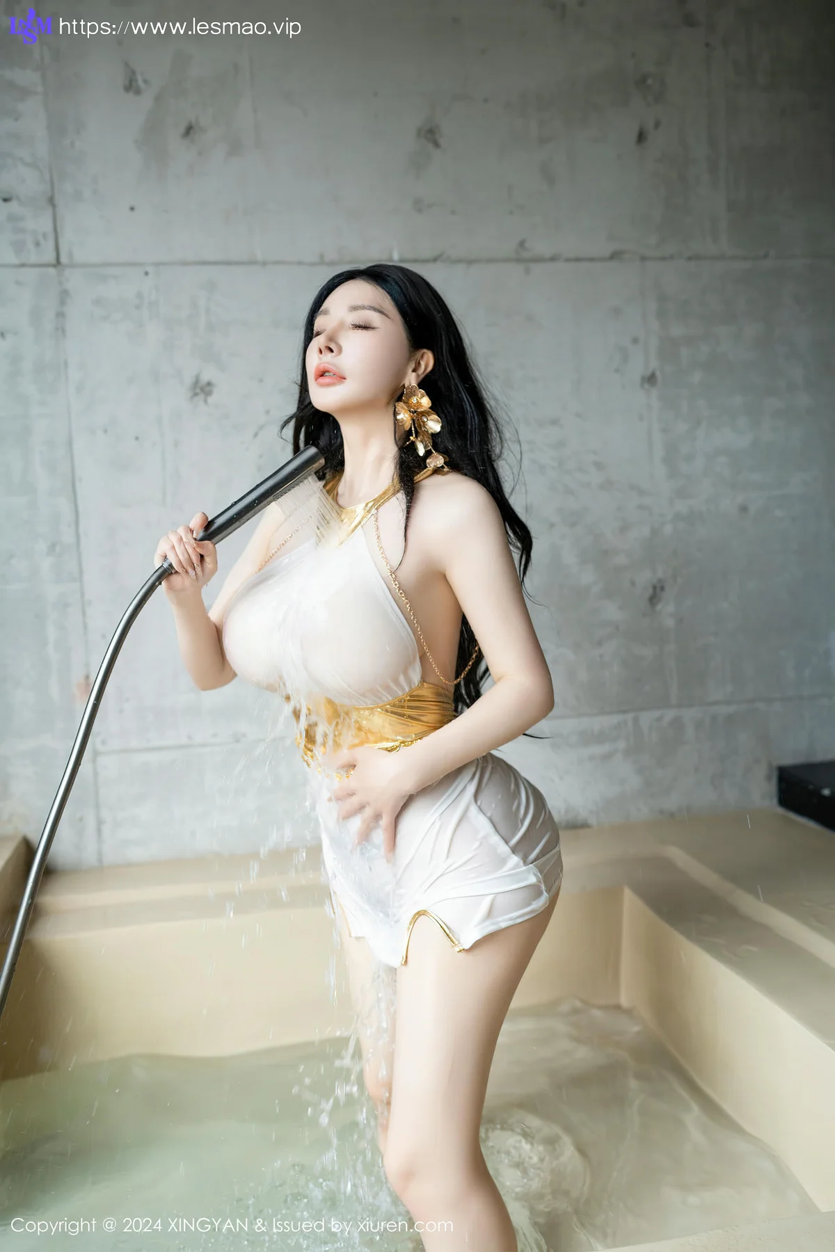 XINGYAN 星颜社 Vol.238 潘思沁 白色连衣短裙性感写真11 - 58