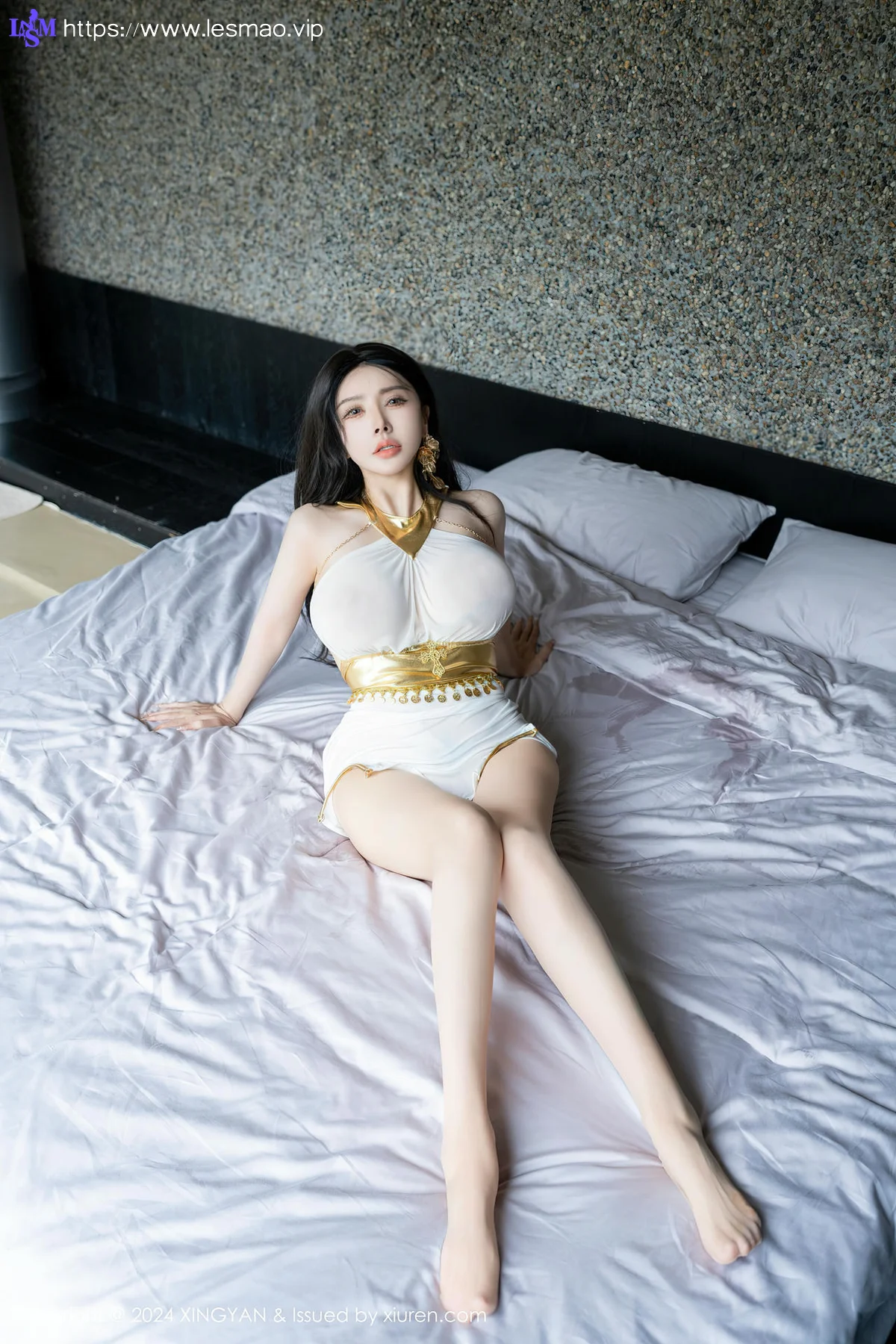 XINGYAN 星颜社 Vol.238 潘思沁 白色连衣短裙性感写真11 - 69