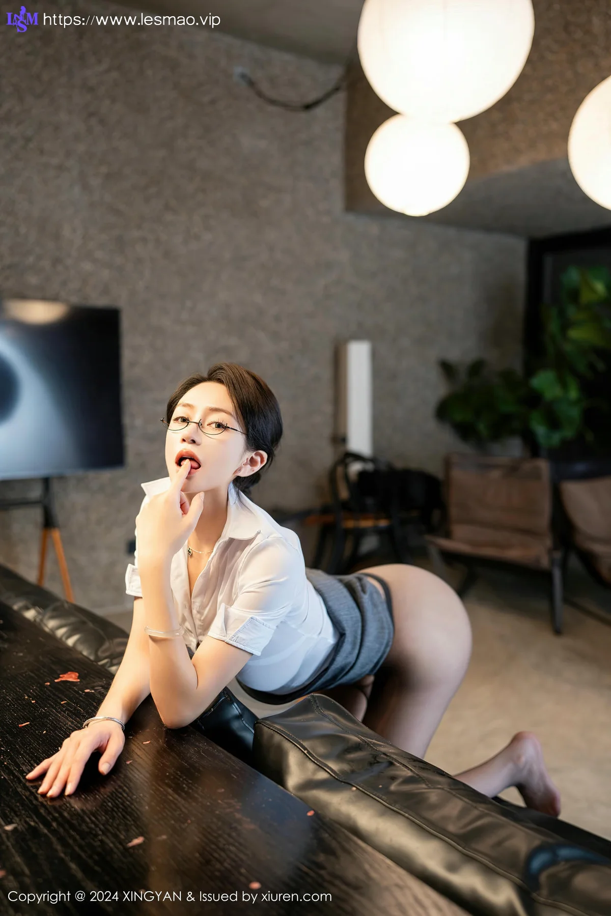 XINGYAN 星颜社 Vol.241 林幼一 灰色西服性感写真2 - 32