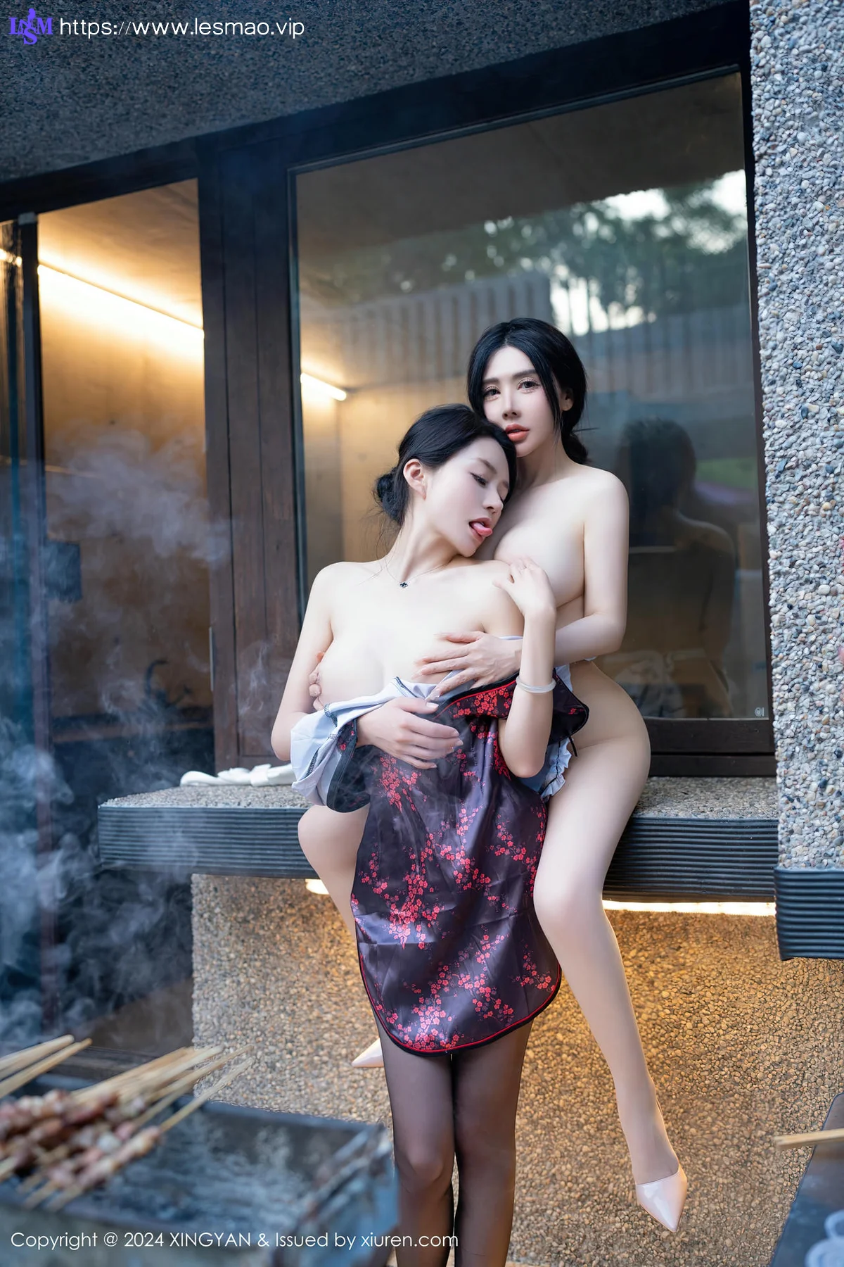 XINGYAN 星颜社 Vol.242 潘思沁和林幼一两位性感女神性感写真 - 44