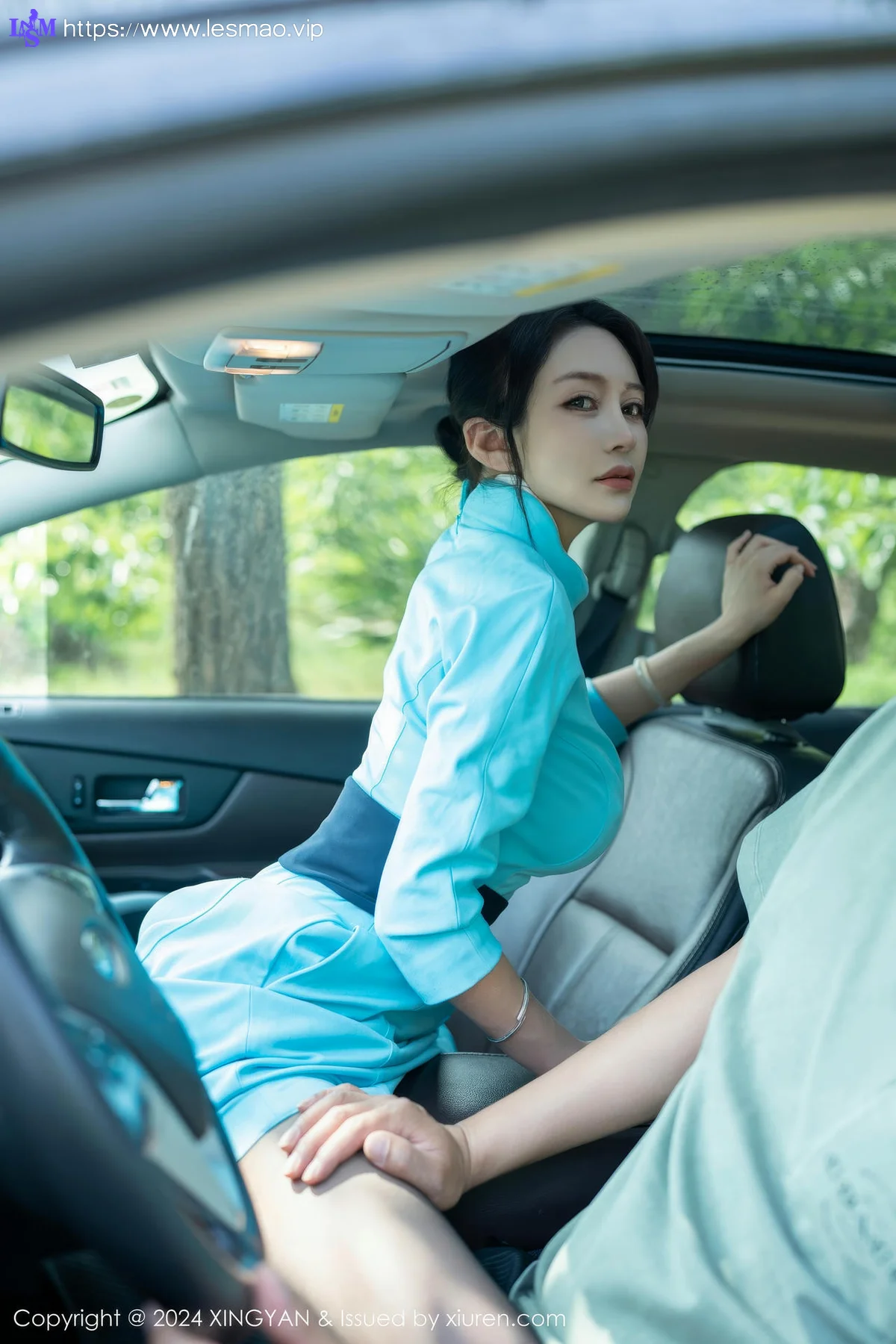 XINGYAN 星颜社 Vol.244 林幼一 蓝色制服性感写真 - 19
