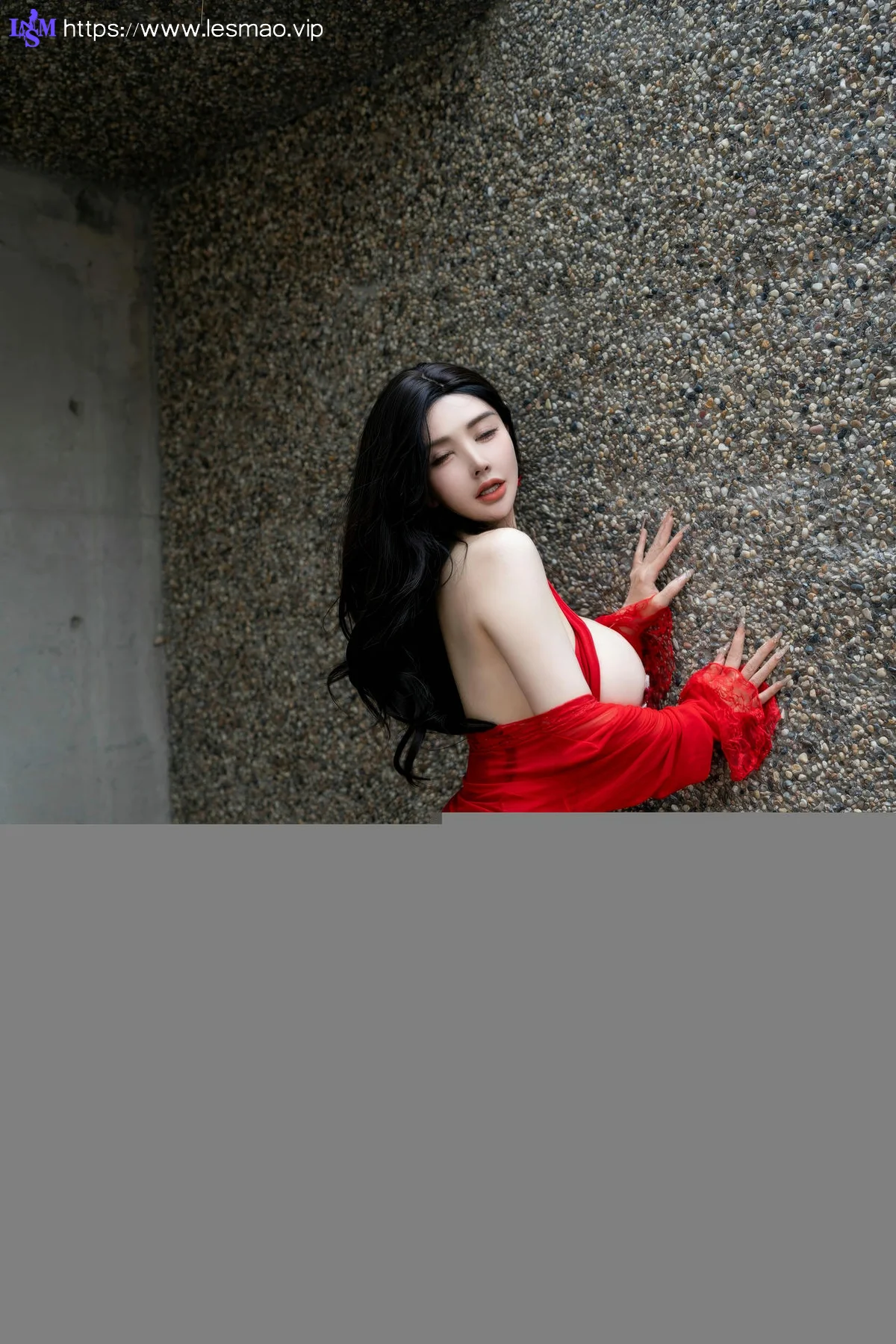 XINGYAN 星颜社 Vol.245 潘思沁 红色连衣裙性感写真111 - 35