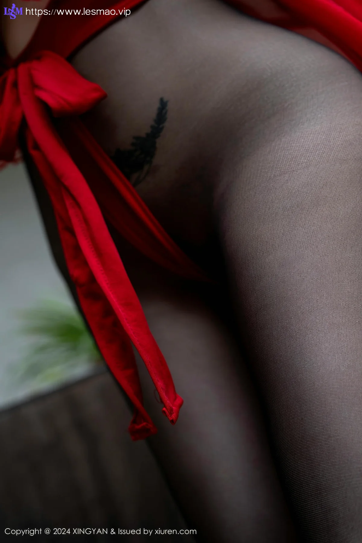XINGYAN 星颜社 Vol.245 潘思沁 红色连衣裙性感写真111 - 54