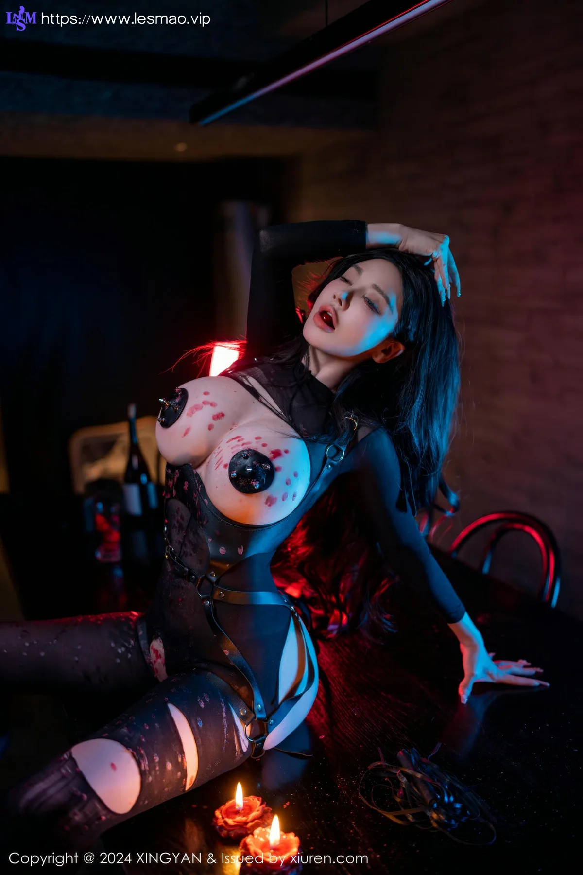 XINGYAN 星颜社 Vol.248 潘思沁 轻透网纱连体衣性感写真111 - 43
