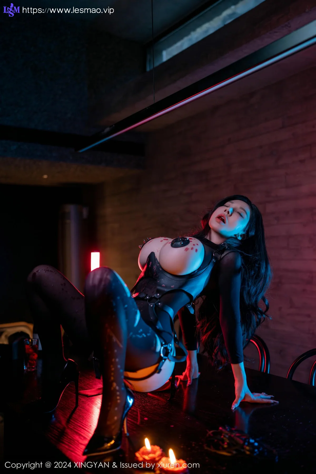 XINGYAN 星颜社 Vol.248 潘思沁 轻透网纱连体衣性感写真111 - 44