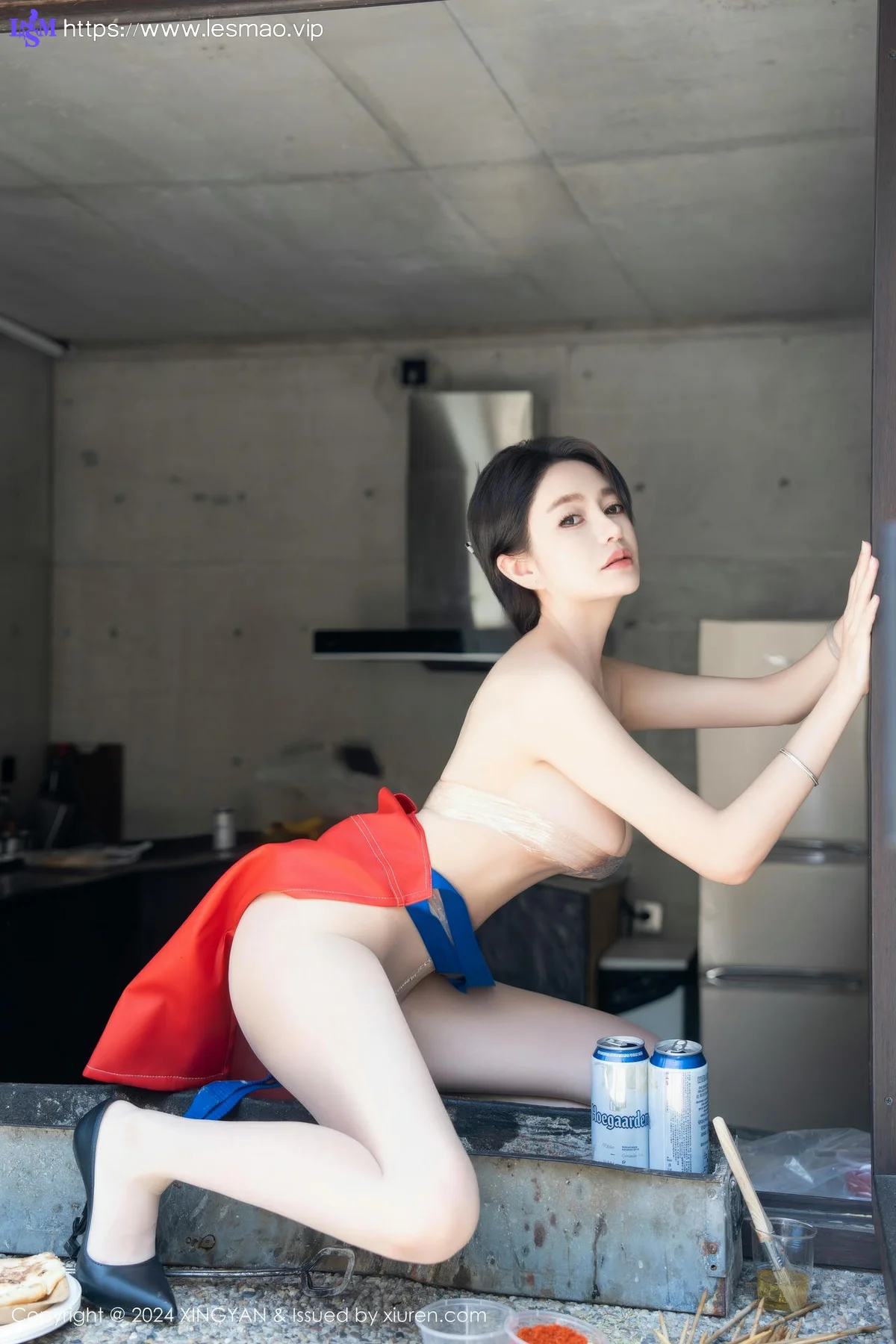 XINGYAN 星颜社 Vol.253 林幼一 厨房场景拍摄性感写真33 - 17