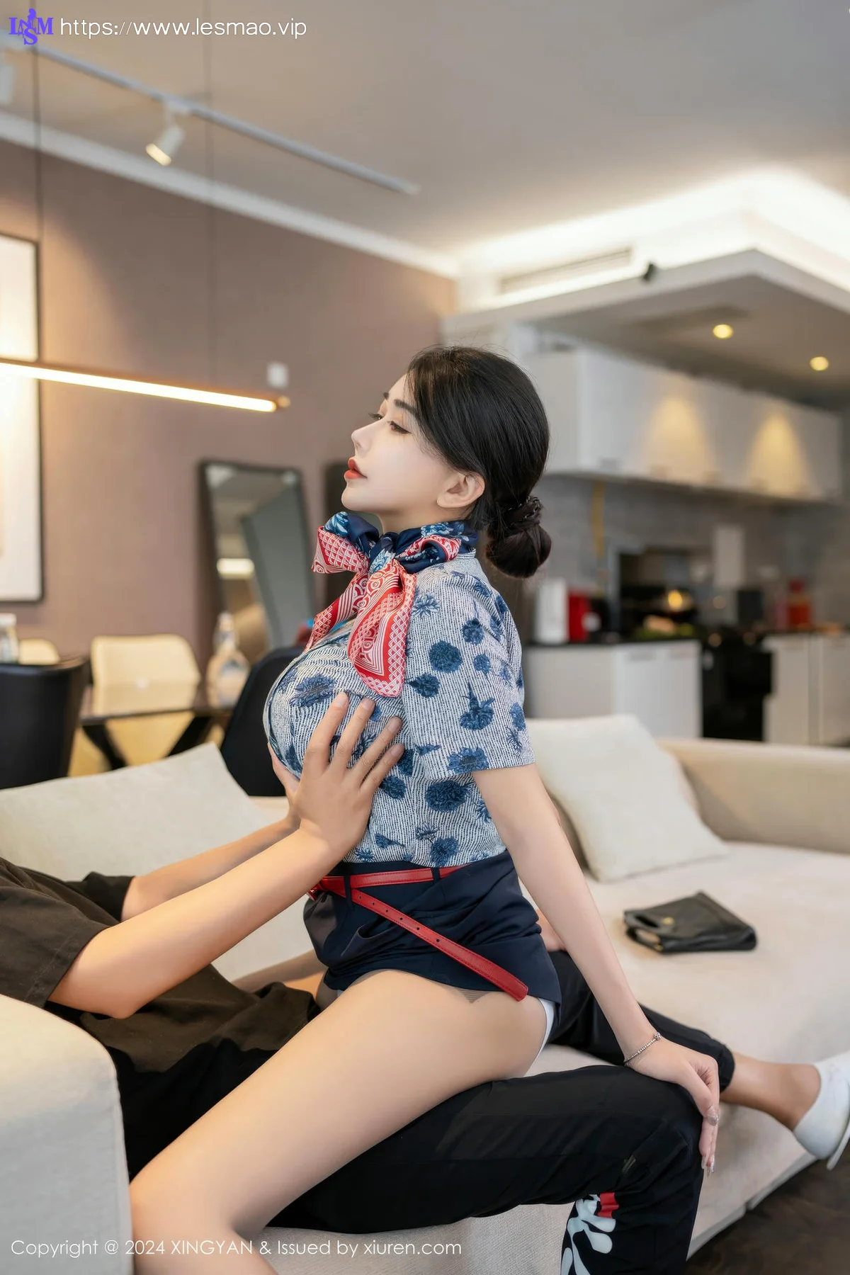 XINGYAN 星颜社 Vol.259 李若汐ci 空姐制服性感写真11 - 14