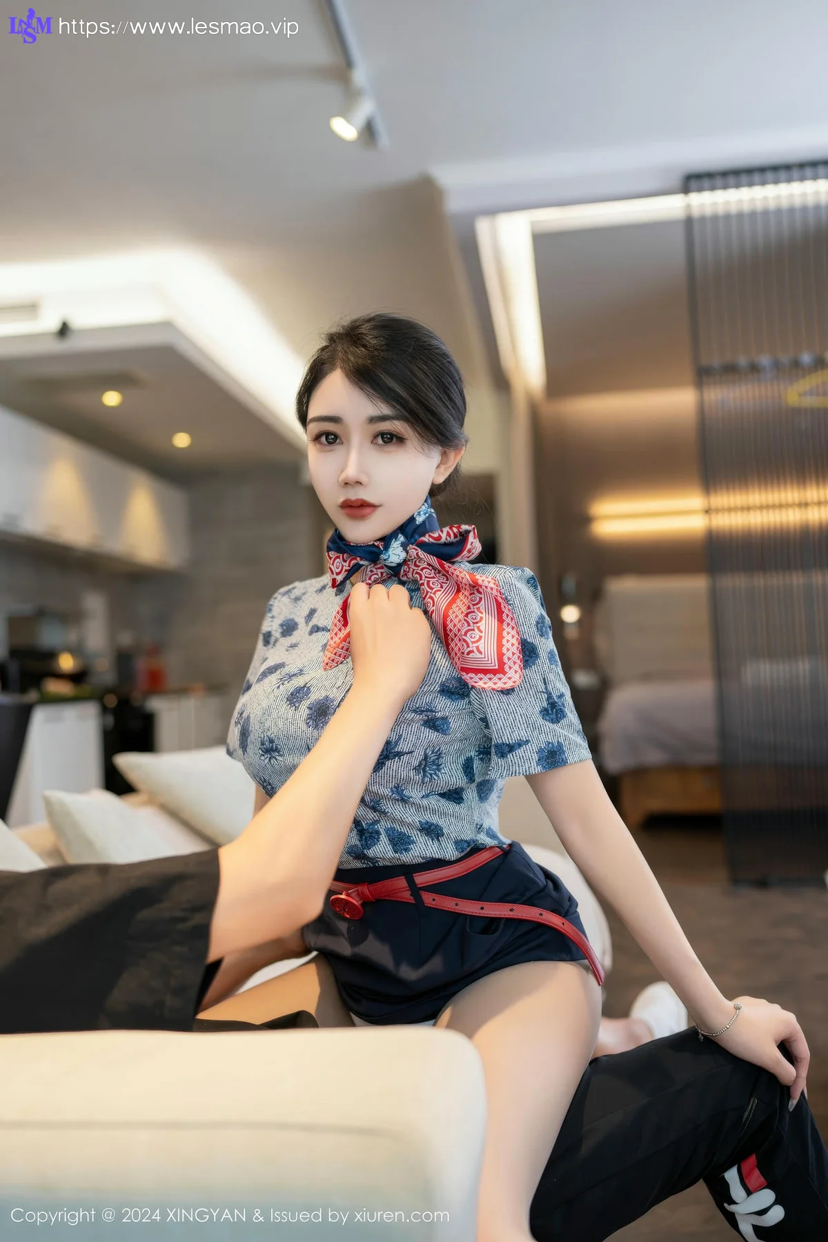 XINGYAN 星颜社 Vol.259 李若汐ci 空姐制服性感写真11 - 18
