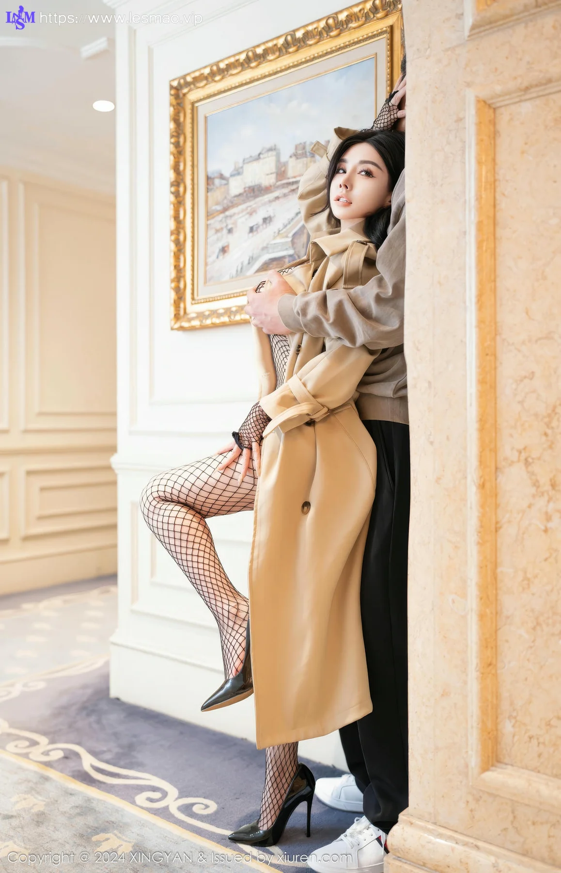 XINGYAN 星颜社 Vol.293 潘思沁 网袜连体衣诱惑 - 22