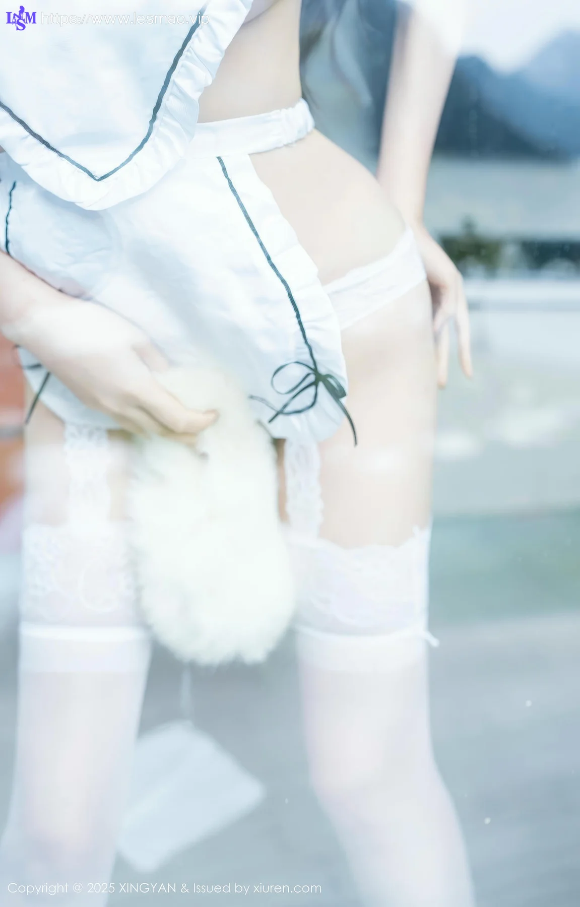 XINGYAN 星颜社 Vol.310 袁圆 白丝厨娘制服 - 50
