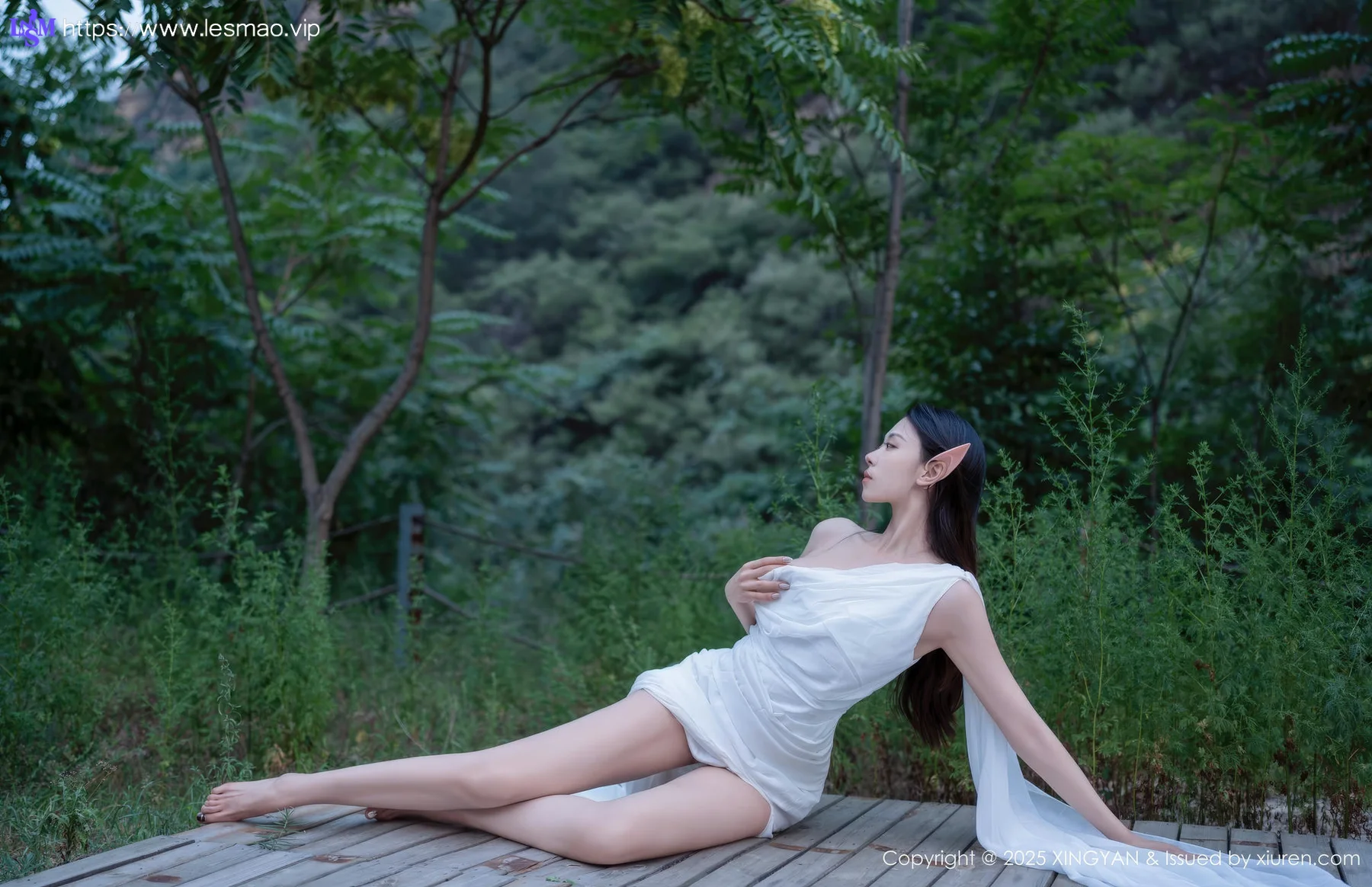XINGYAN 星颜社 Vol.314 清妙 森林精灵玉体制服 - 4