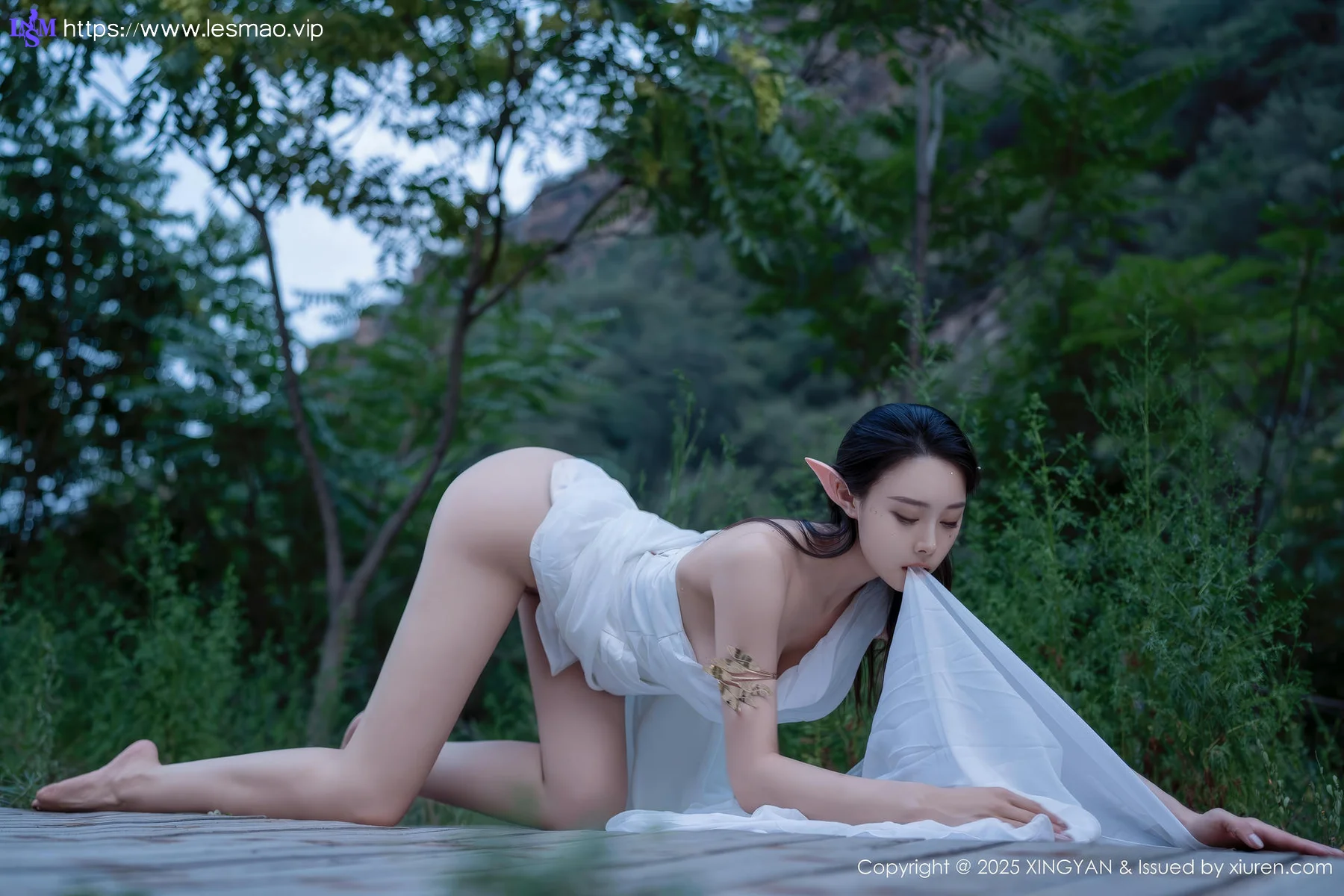XINGYAN 星颜社 Vol.314 清妙 森林精灵玉体制服 - 13