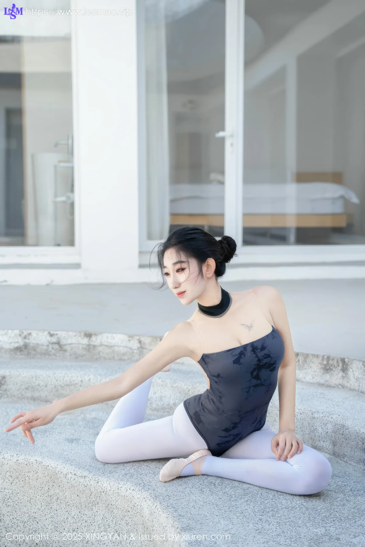 XINGYAN 星颜社 Vol.345 星冉 深色芭蕾舞服 - 8