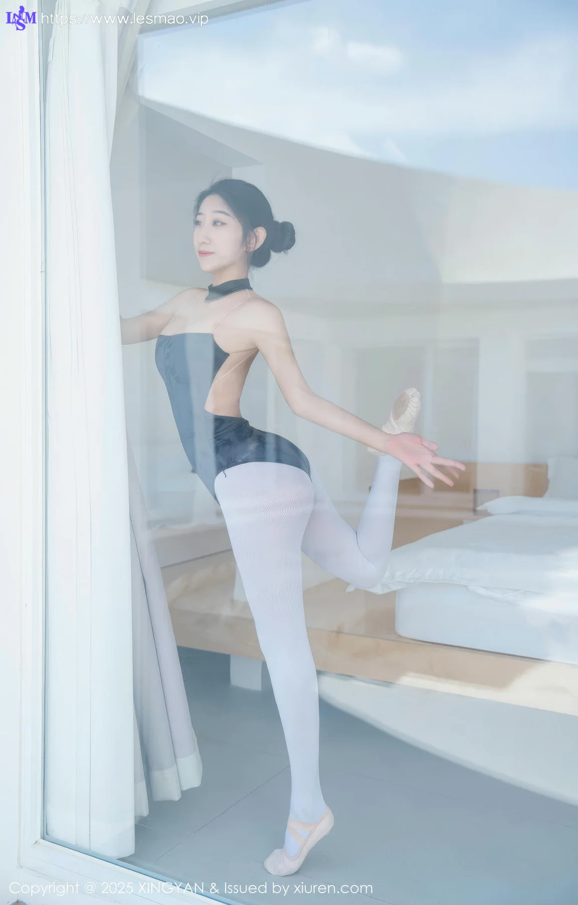 XINGYAN 星颜社 Vol.345 星冉 深色芭蕾舞服 - 17