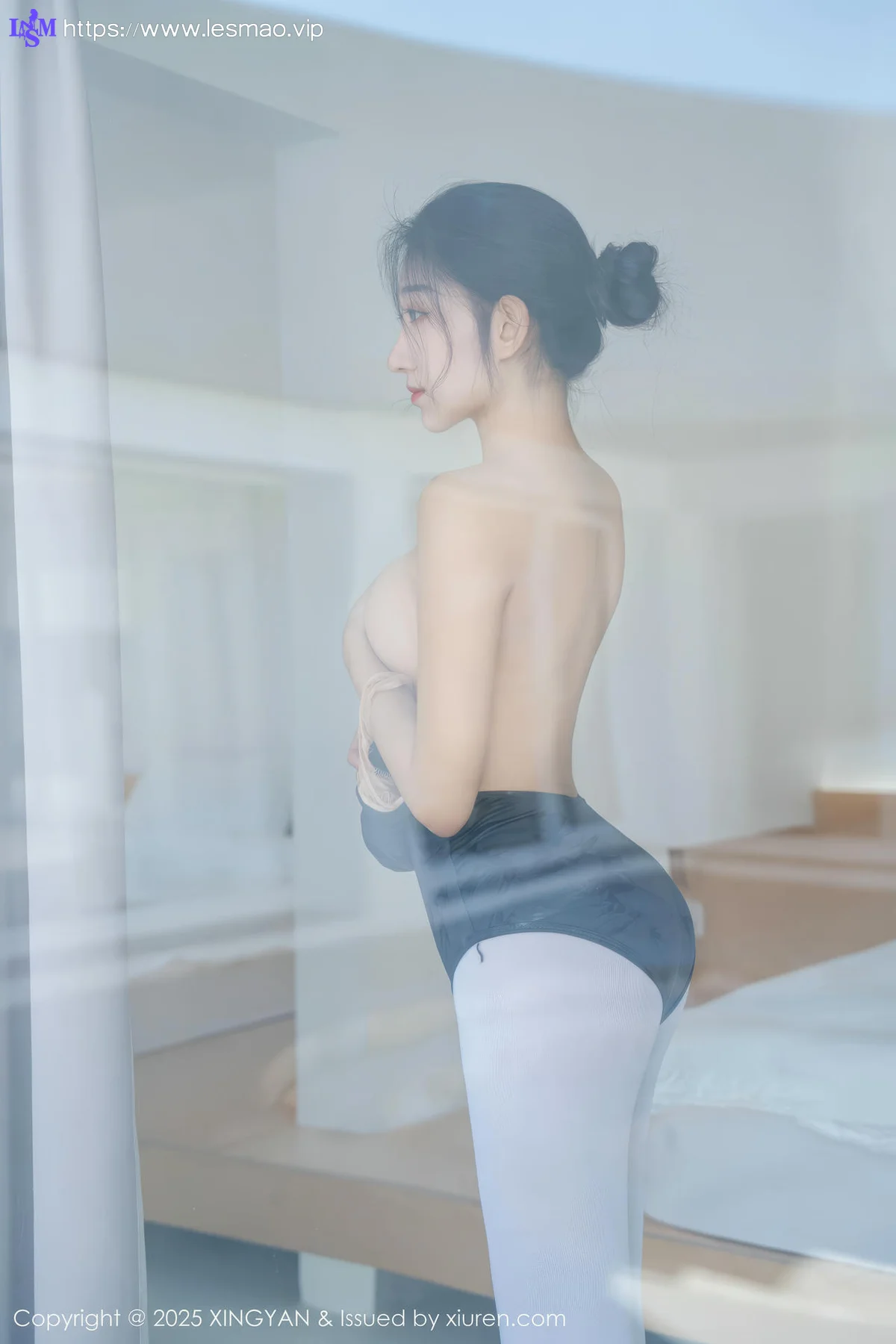 XINGYAN 星颜社 Vol.345 星冉 深色芭蕾舞服 - 36