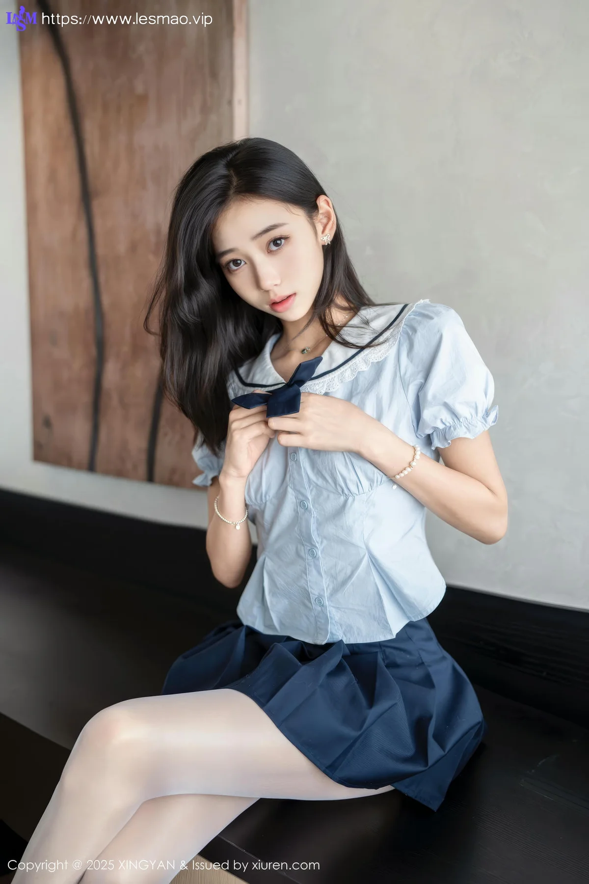 XINGYAN 星颜社 Vol.360 时安安 白色丝袜清纯jk - 5