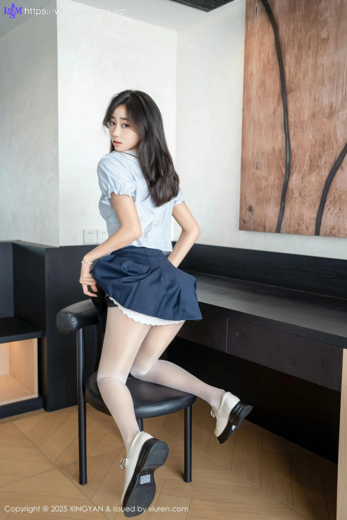 XINGYAN 星颜社 Vol.360 时安安 白色丝袜清纯jk - 11