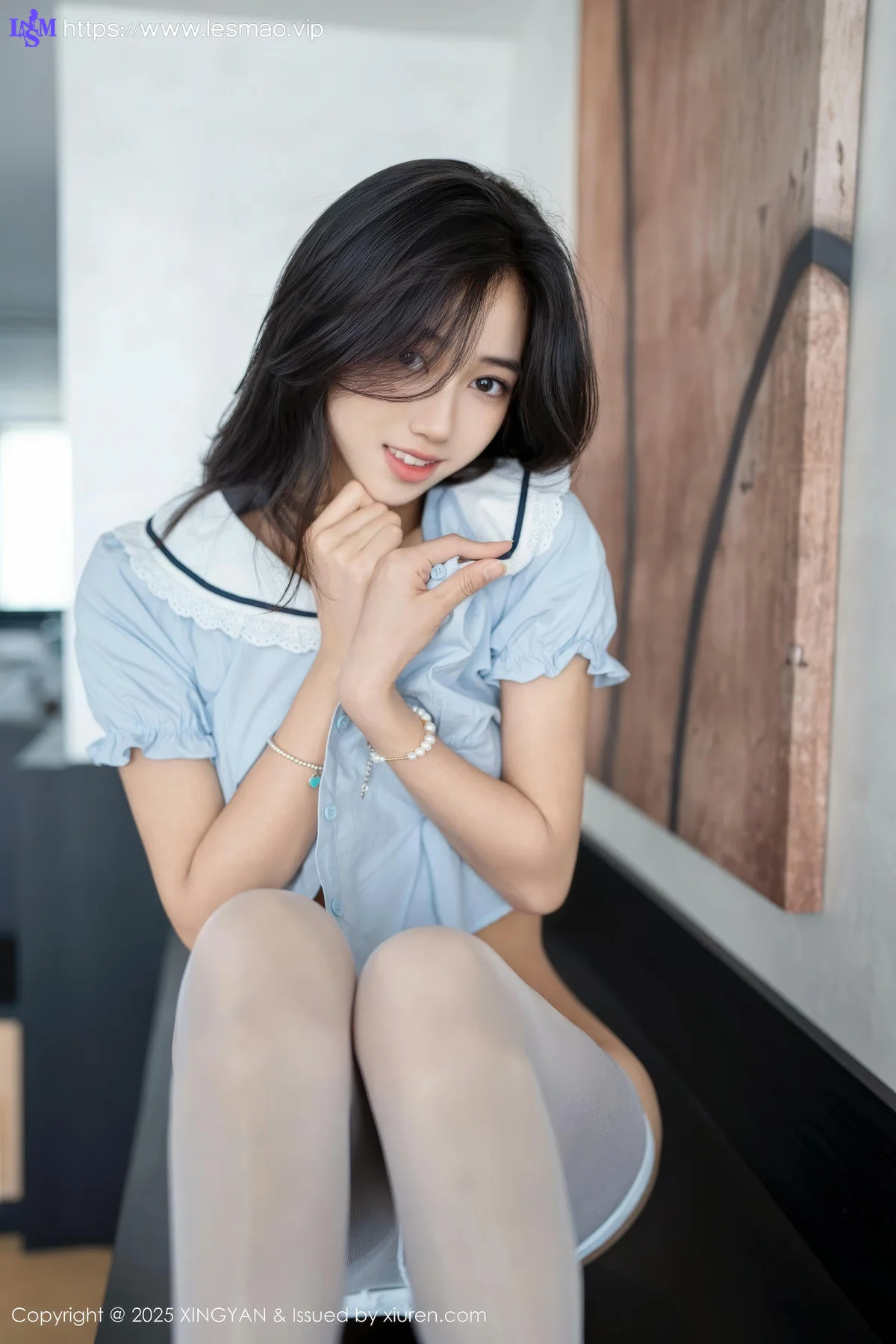 XINGYAN 星颜社 Vol.360 时安安 白色丝袜清纯jk - 37