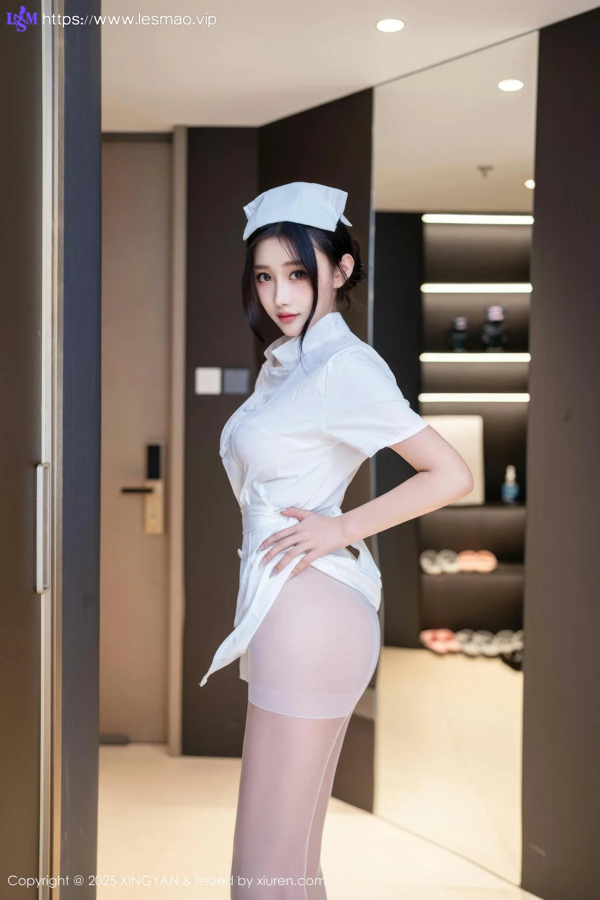 XINGYAN 星颜社 Vol.362 木森vita 白色护士制服诱惑 - 6