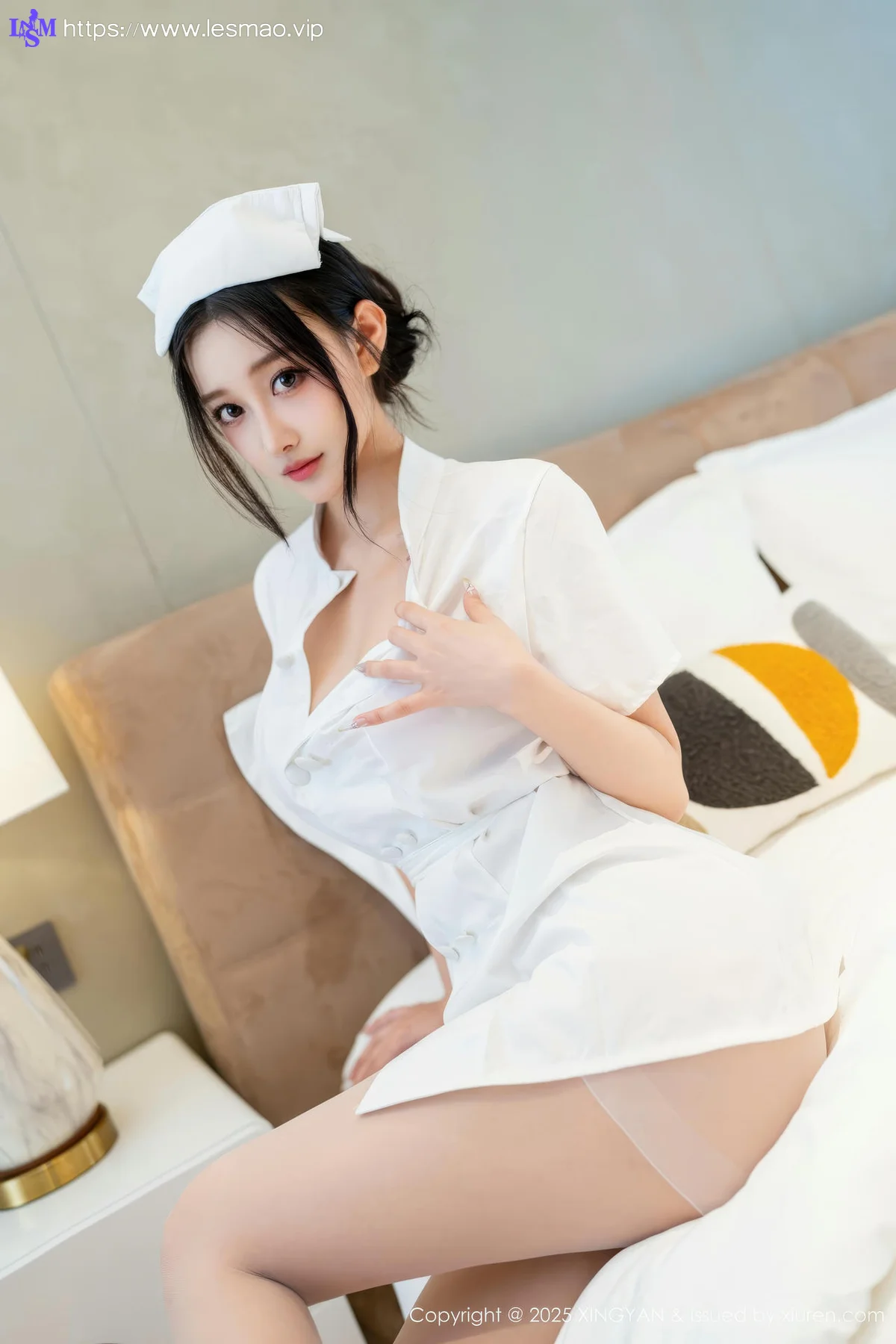 XINGYAN 星颜社 Vol.362 木森vita 白色护士制服诱惑 - 14