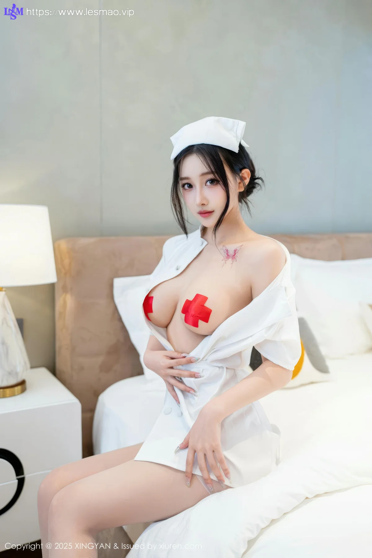 XINGYAN 星颜社 Vol.362 木森vita 白色护士制服诱惑 - 18