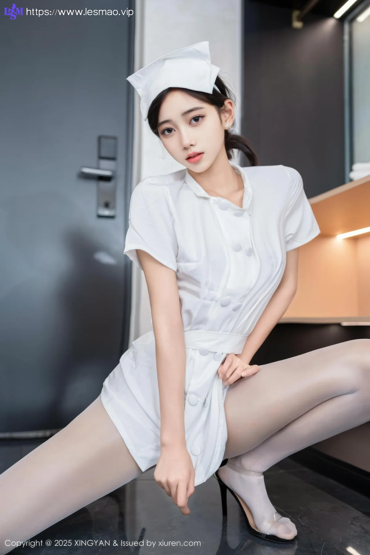 XINGYAN 星颜社 Vol.371 时安安 白色护士制服 - 18