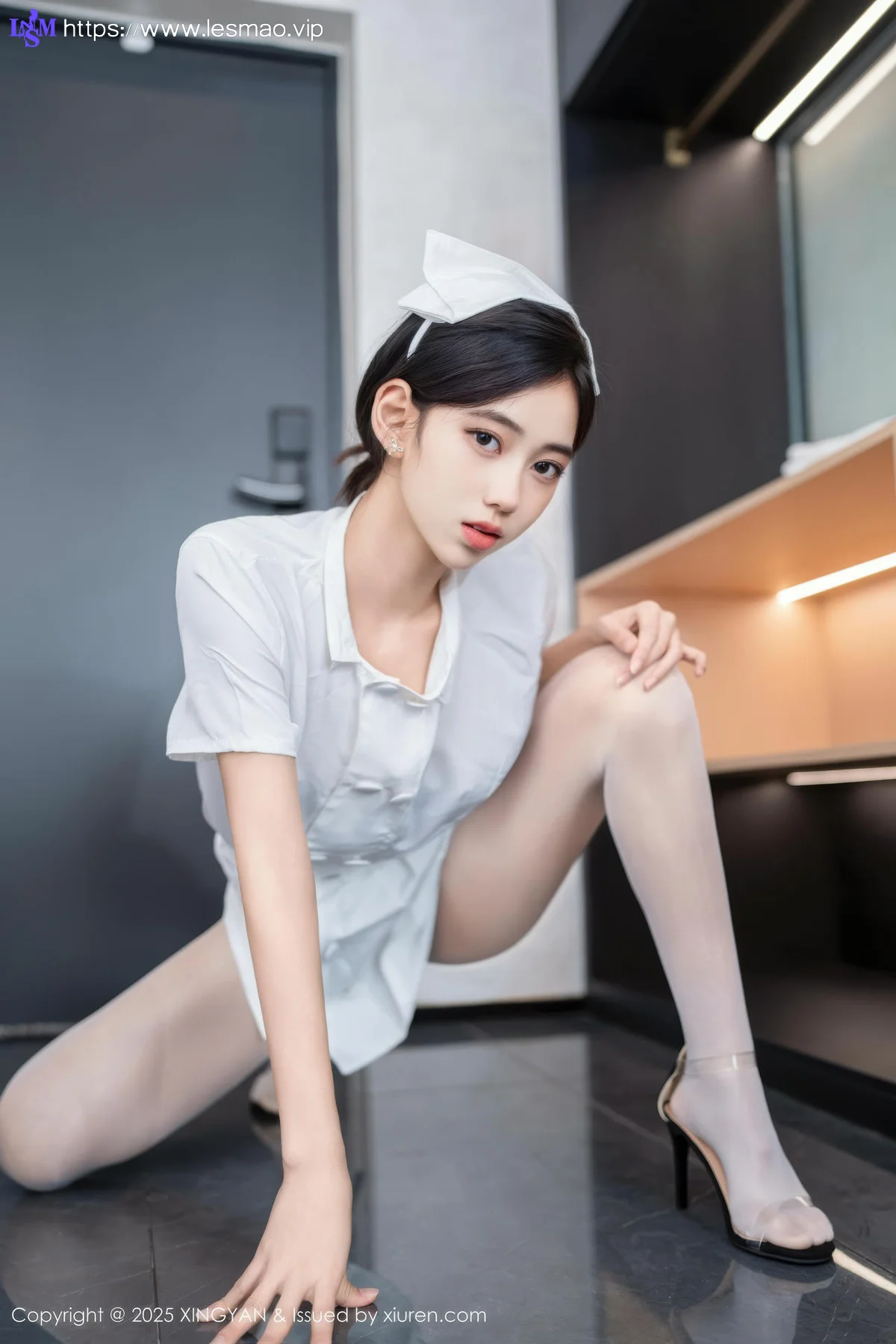 XINGYAN 星颜社 Vol.371 时安安 白色护士制服 - 19