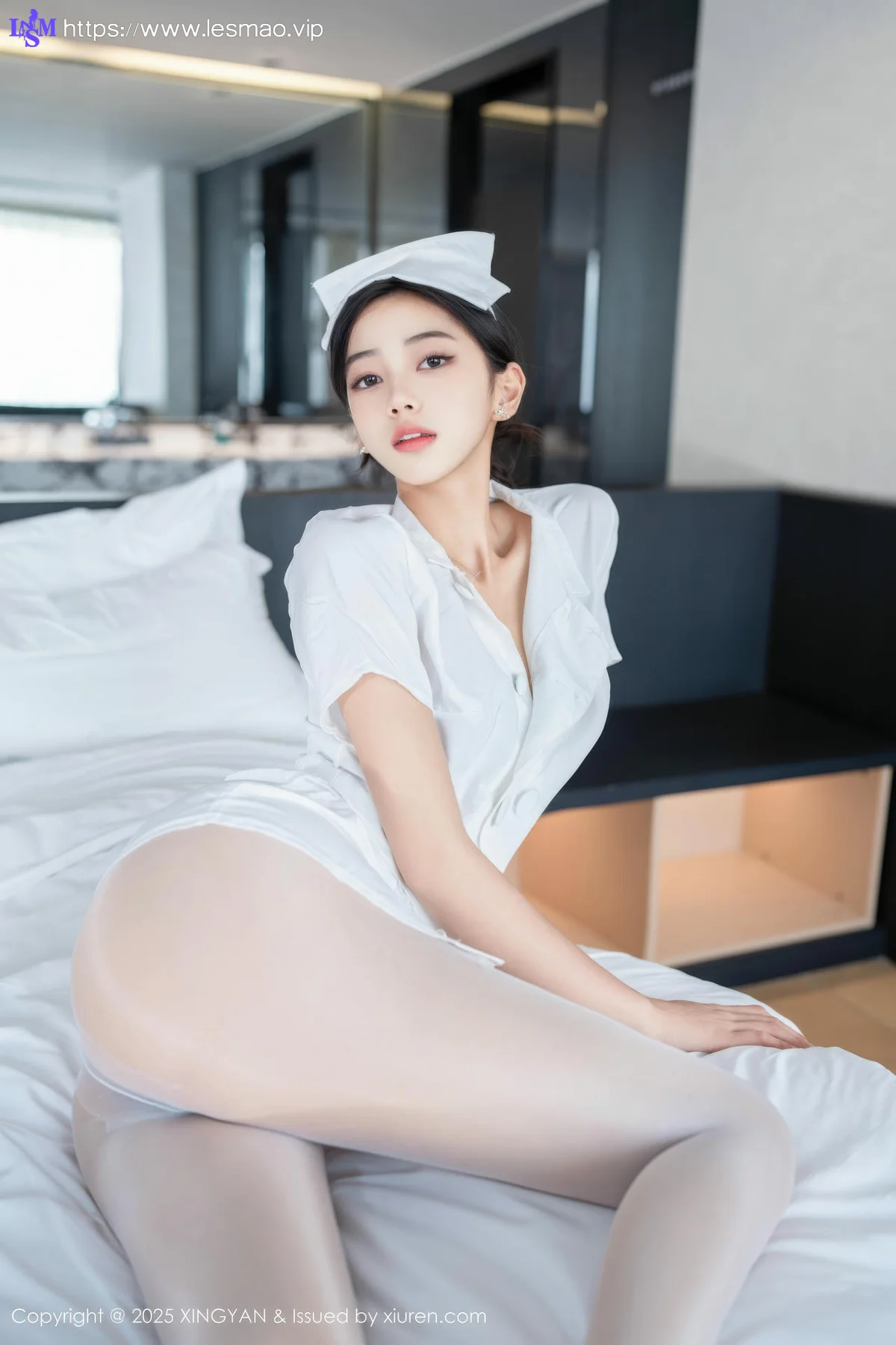 XINGYAN 星颜社 Vol.371 时安安 白色护士制服 - 39