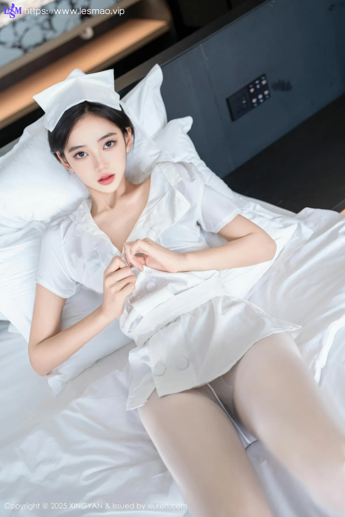 XINGYAN 星颜社 Vol.371 时安安 白色护士制服 - 46