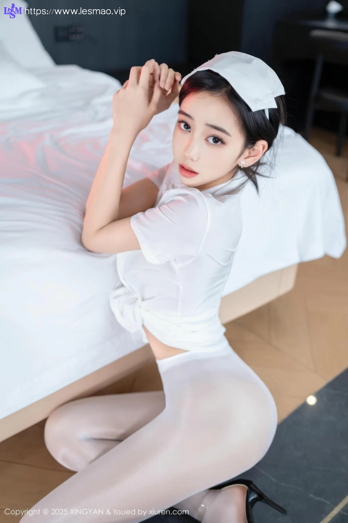 XINGYAN 星颜社 Vol.371 时安安 白色护士制服 - 66